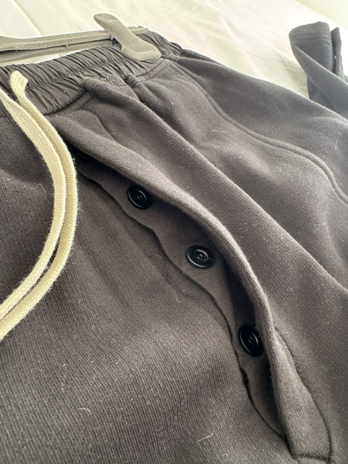 Rick Owens Drkshdw Rick Owens DRKSHDW Pusher sweatpants Size US 32 / EU 48 - 3 Thumbnail