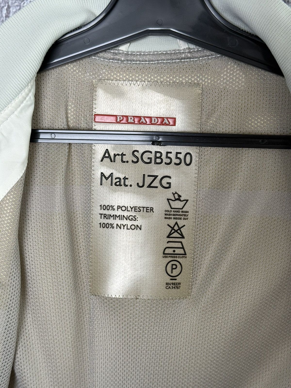 Prada Prada Sport Gore-Tex White Technical Bomber Jacket Size 56 Size US XL / EU 56 / 4 - 21 Thumbnail