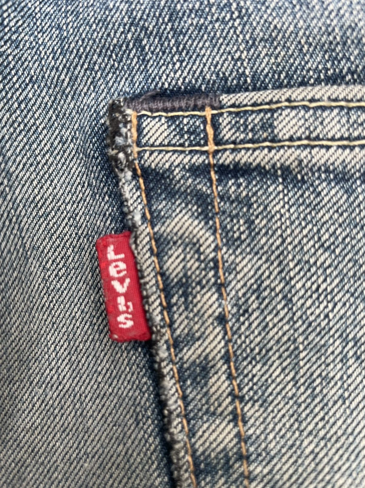 Levi's Levi’s 505 Distresed Denim Size US 31 - 23 Thumbnail