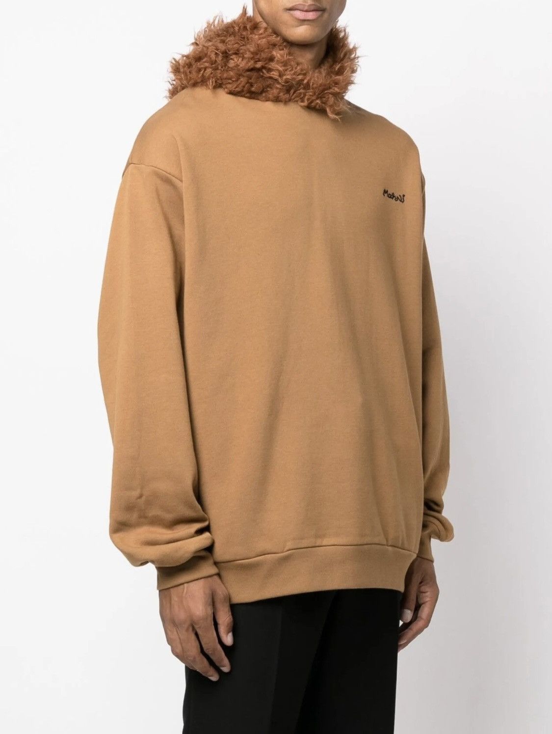 Marni Marni, faux shearling-trimmed hoodie Size US M / EU 48-50 / 2 - 7 Thumbnail
