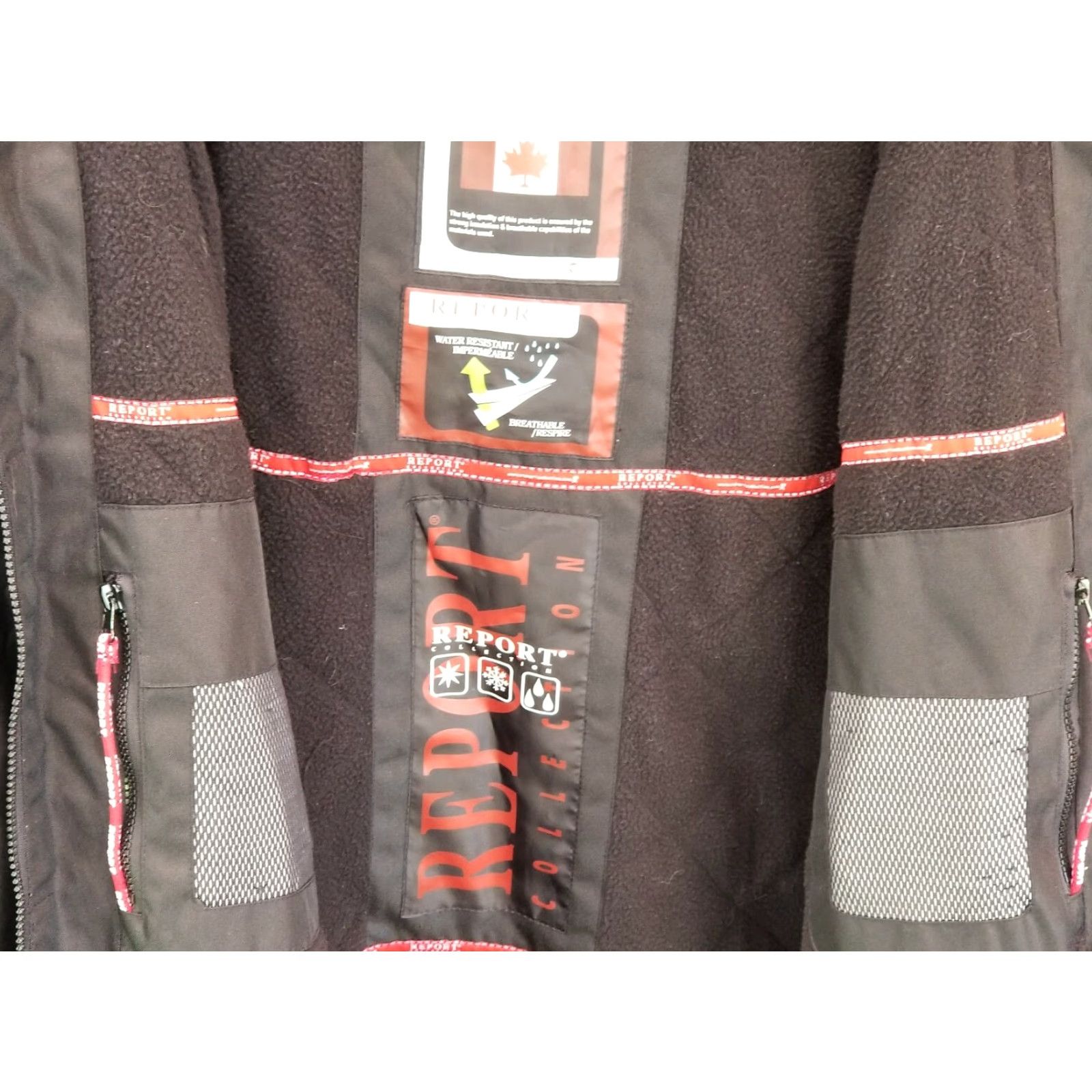 Vintage Report Collection Snow Ski Jacket Men XXL Waterproof Winter Black Size US XXL / EU 58 / 5 - 5 Thumbnail