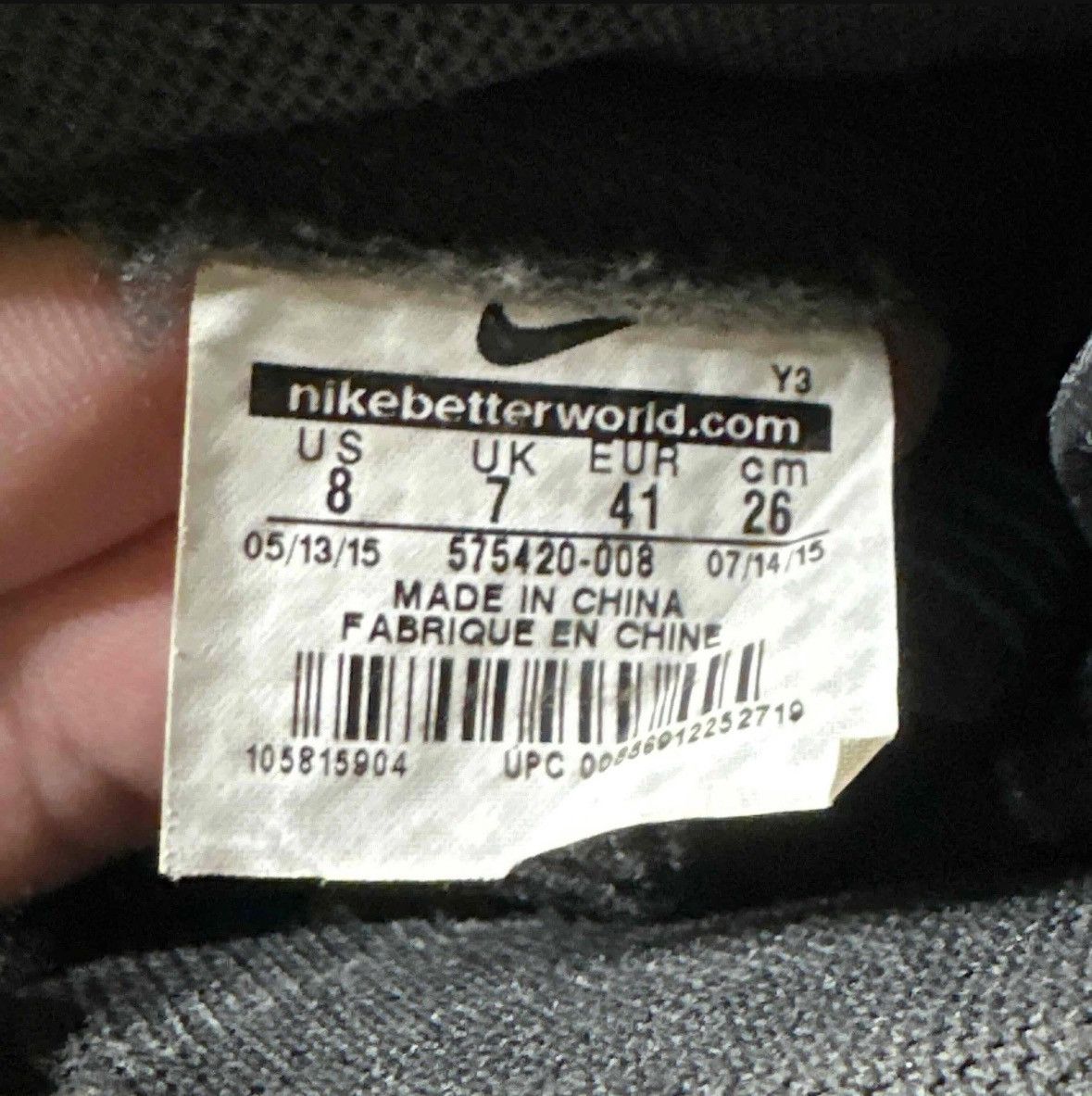 Nike Nike Air Foamposite One PRM Blue Mirror Size 8M Size US 8 / EU 41 - 7 Thumbnail