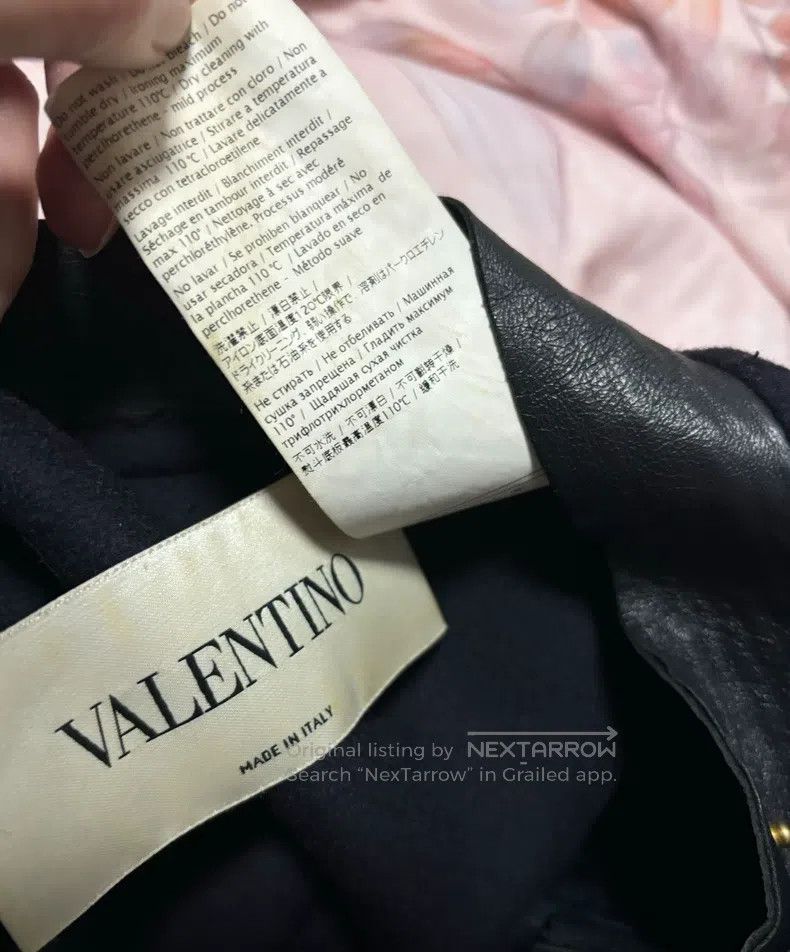 Valentino Valentino Main line wool and cashmere patchwork coat Size XS / US 0-2 / IT 36-38 - 4 Thumbnail