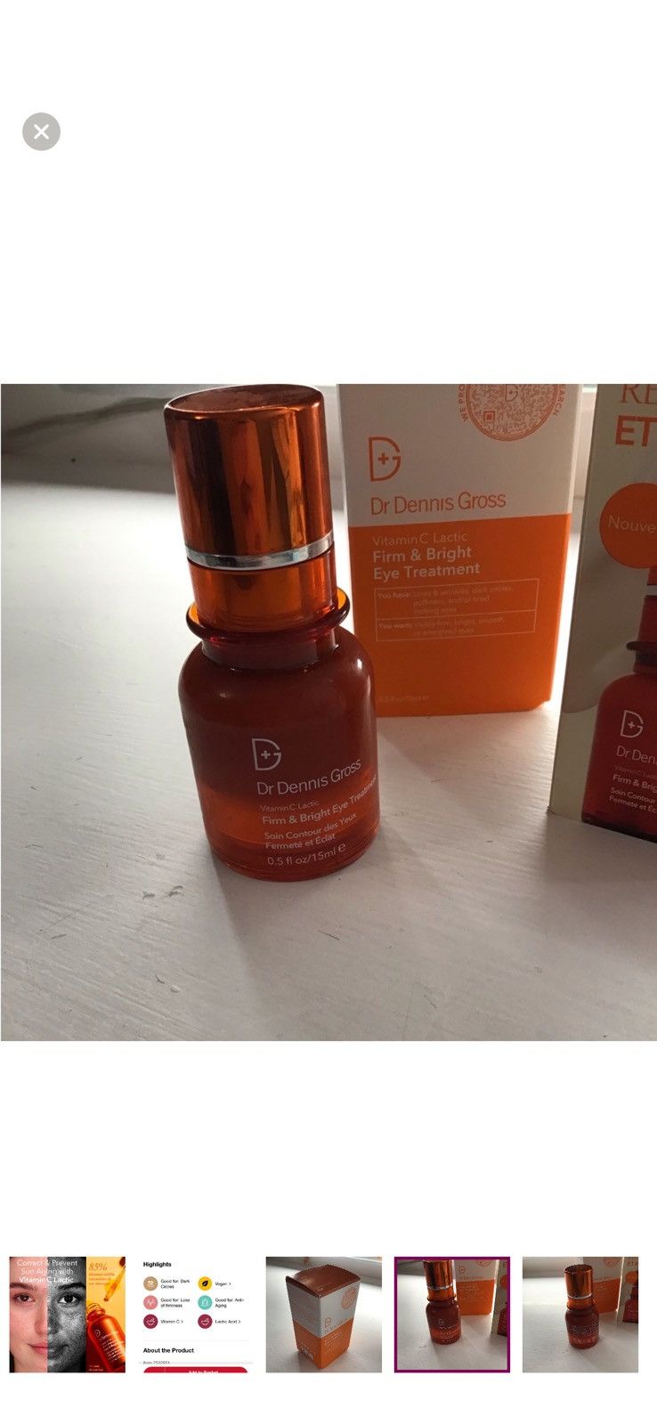 Other Vitamin C Lactic Firm & Bright Eye Treatment Size ONE SIZE - 9 Thumbnail
