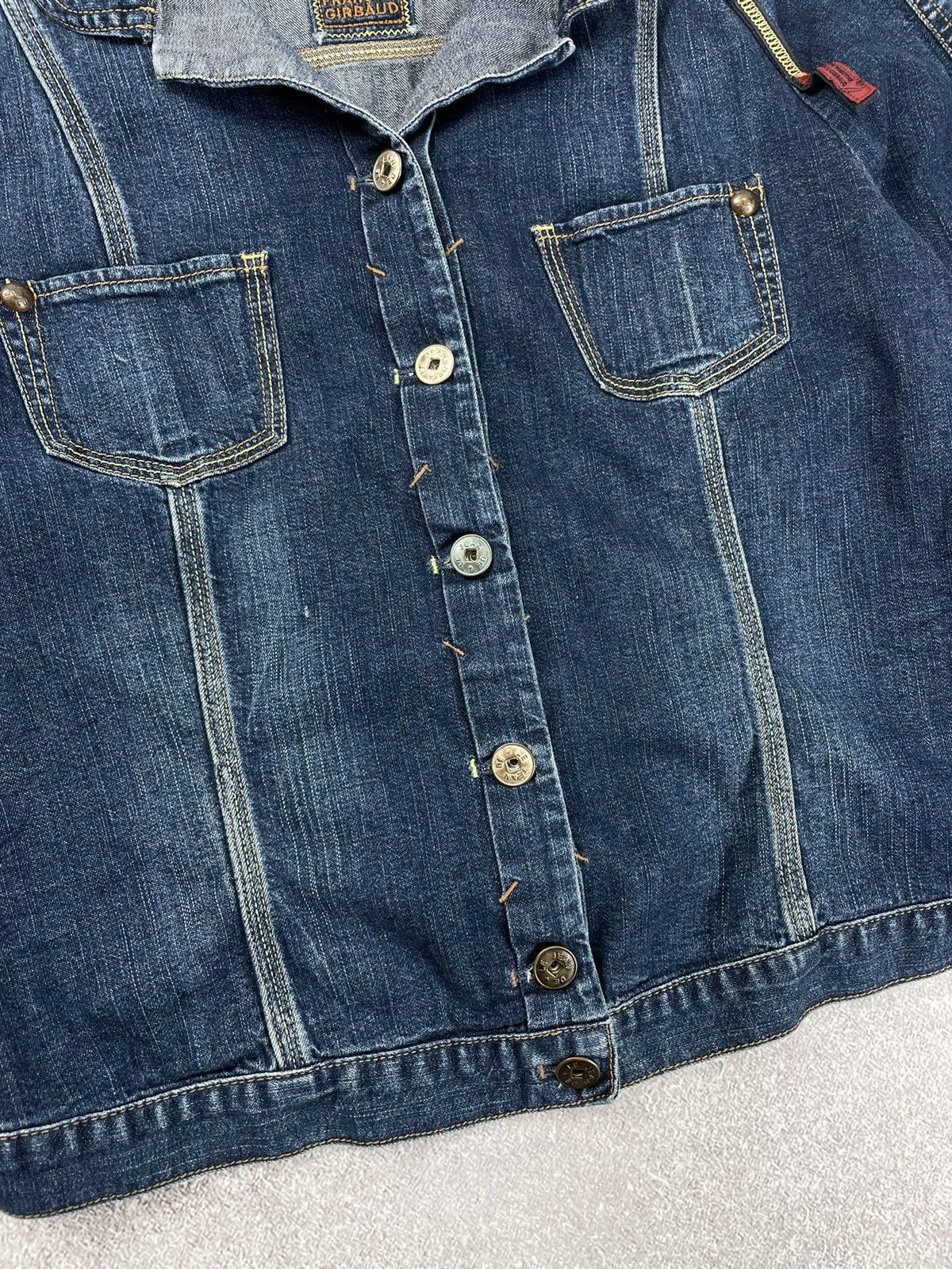 Japanese Brand × Marithe + Francois Girbaud Marithe Francois Girbaud Denim Jacket Y2k Size L / US 10 / IT 46 - 4 Thumbnail