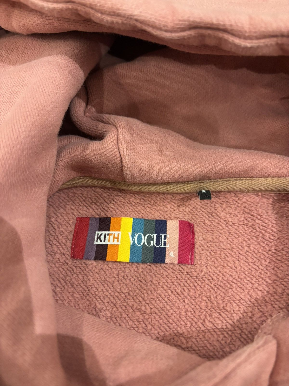 Kith Kith X Vogue Hoodie Dusty Rose Size US XL / EU 56 / 4 - 4 Thumbnail