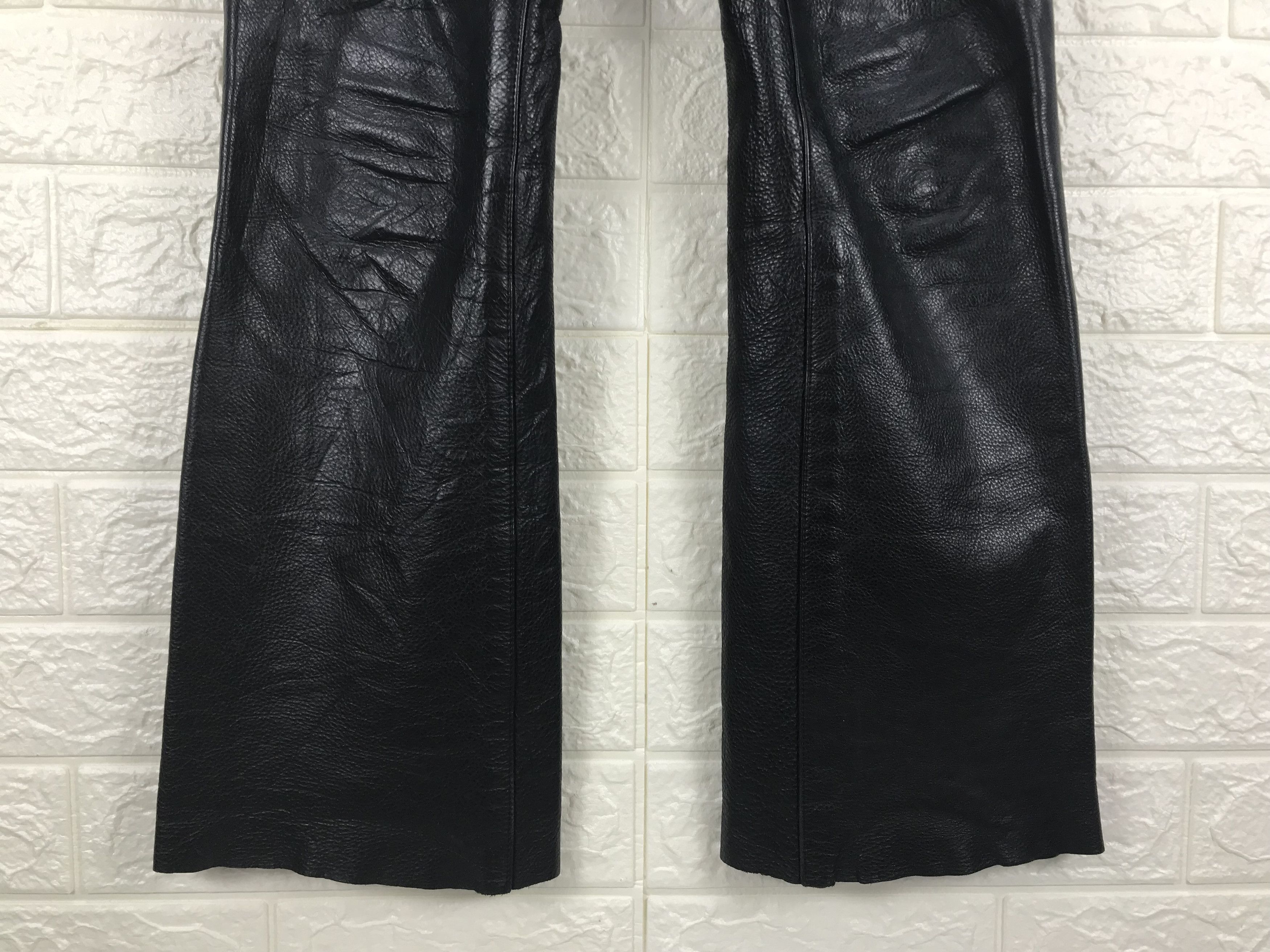 Theory Vintage Theory Black Leather Pants Size 26" / US 2 / IT 38 - 4 Thumbnail