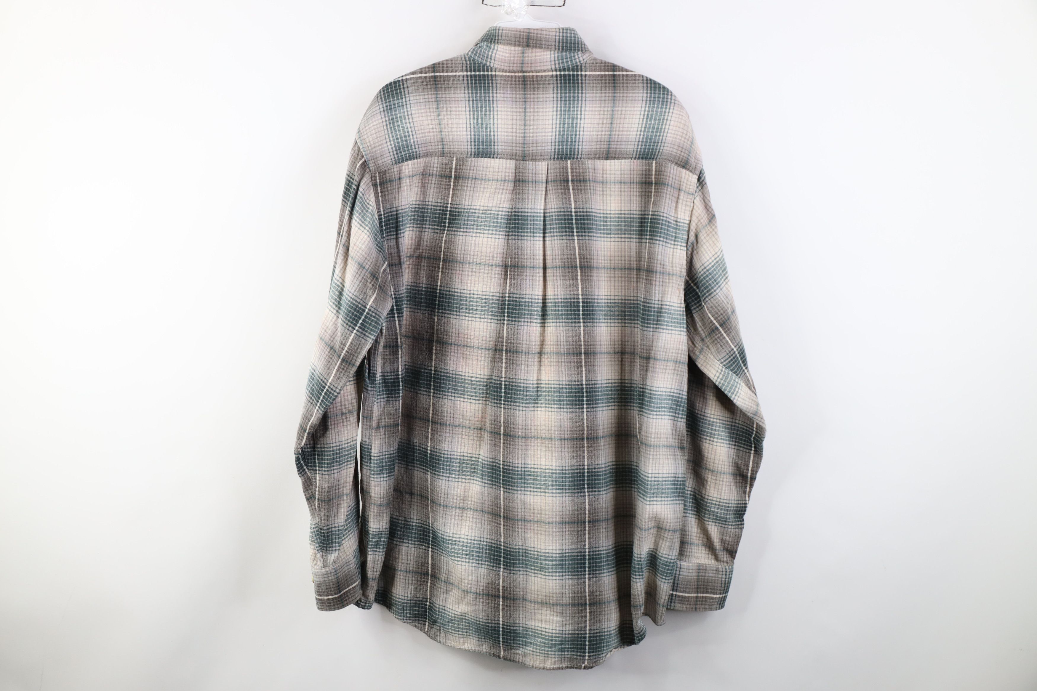 Vintage Vintage 90s Streetwear Collared Button Down Shirt Plaid Size US L / EU 52-54 / 3 - 10 Thumbnail