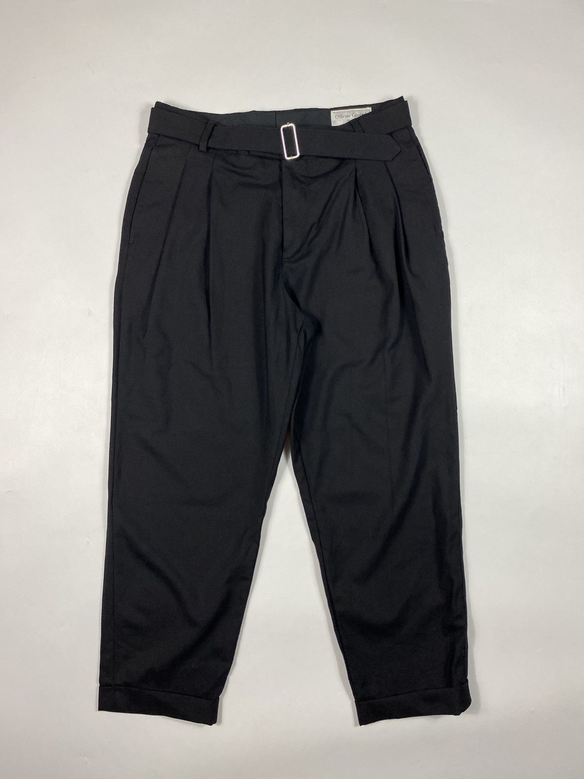 Officine Generale Officine Generale - 2 Pleat Pierre Pants Size 26" / US 2 / IT 38 - 1 Thumbnail