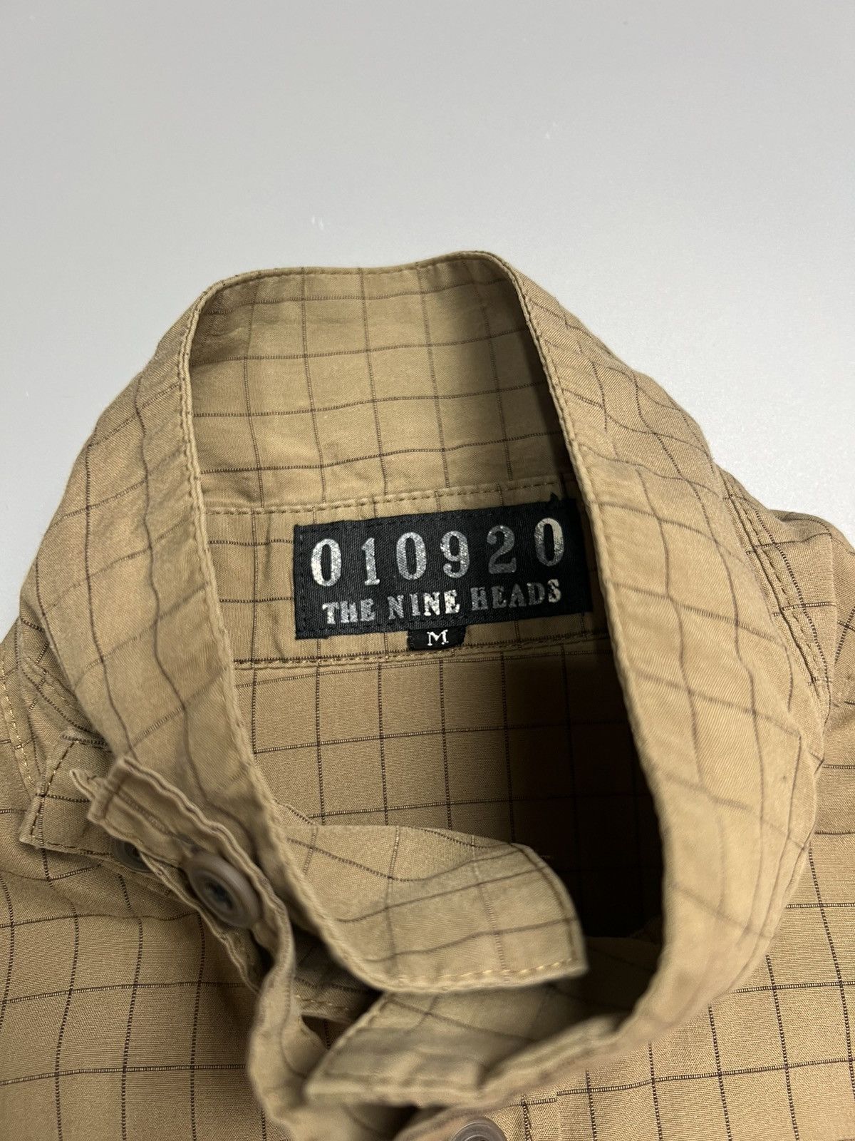 Japanese Brand × Seditionaries × Vintage Vintage 010920 The Nine Heads Plaid Shirts Size US M / EU 48-50 / 2 - 5 Thumbnail