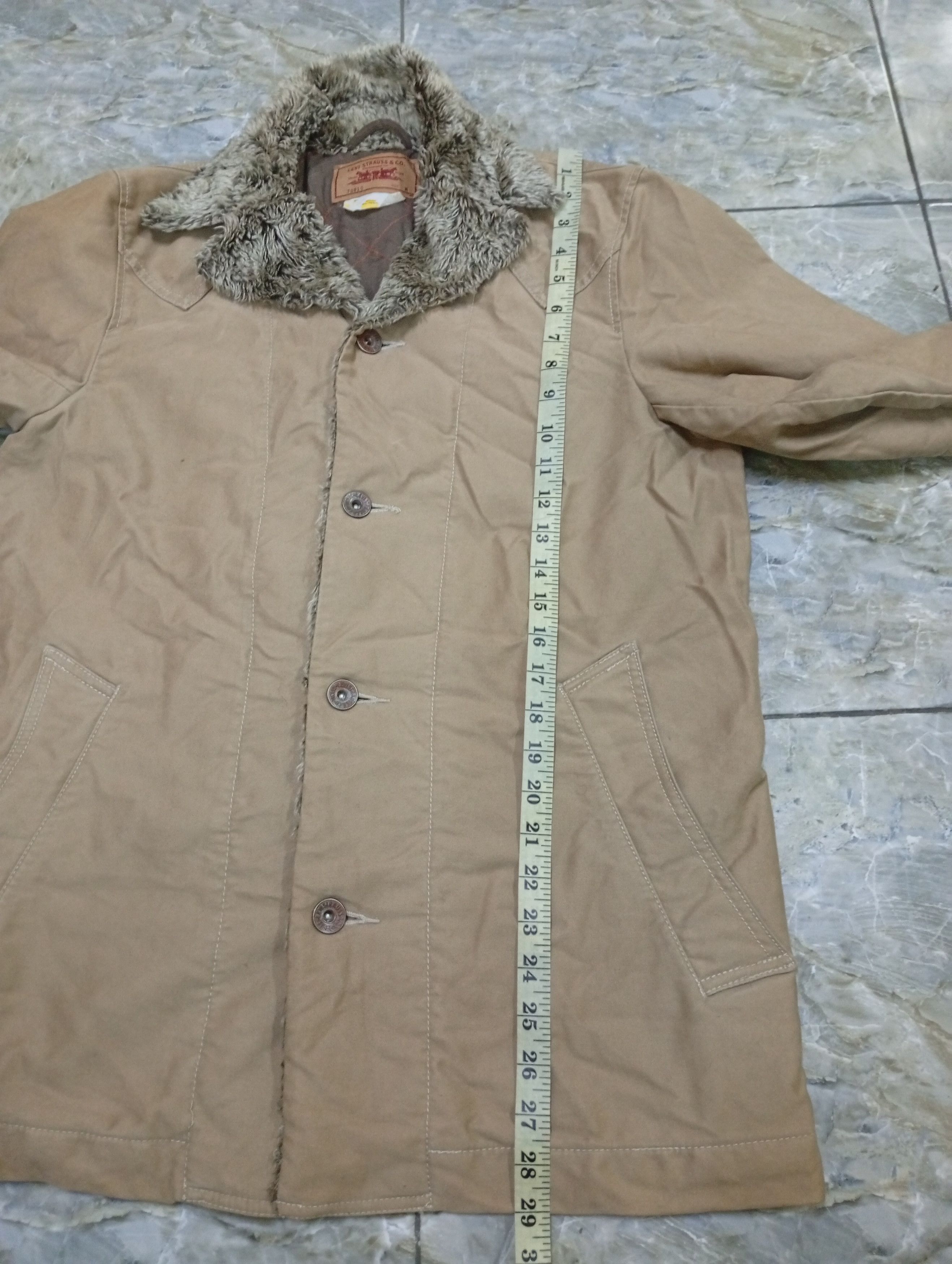 Levi's VINTAGE LEVIS FUR COLLAR X WORK JACKET Size US M / EU 48-50 / 2 - 3 Thumbnail