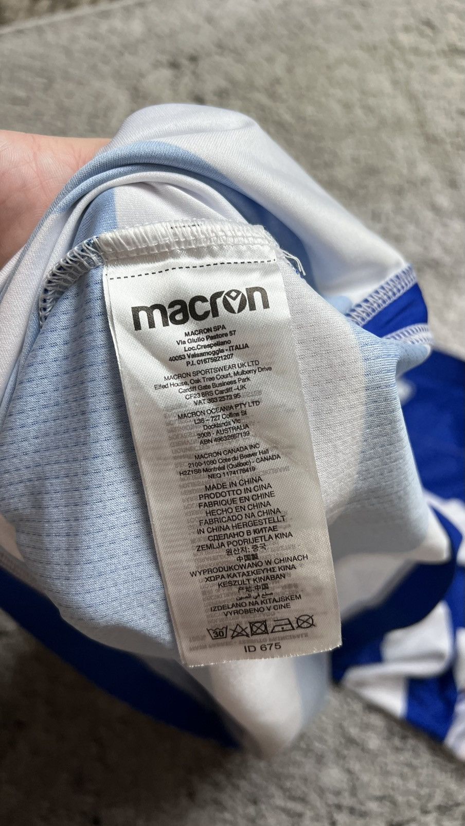 Macron 2022-2023 FC Reading macron jersey Size US XL / EU 56 / 4 - 7 Thumbnail