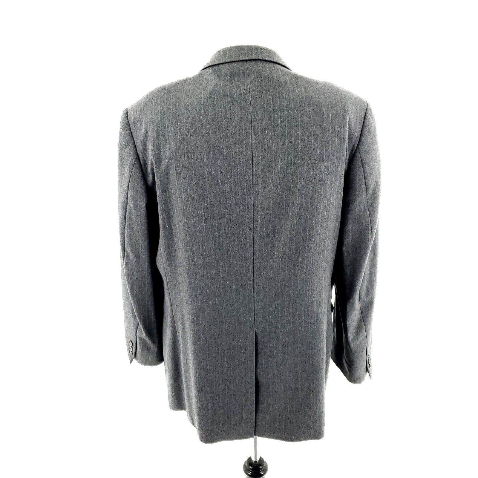 Savile Row Alexandre London Savile Row Wool 3 Button Suit Jacket 42R Gr Size 42R - 5 Thumbnail