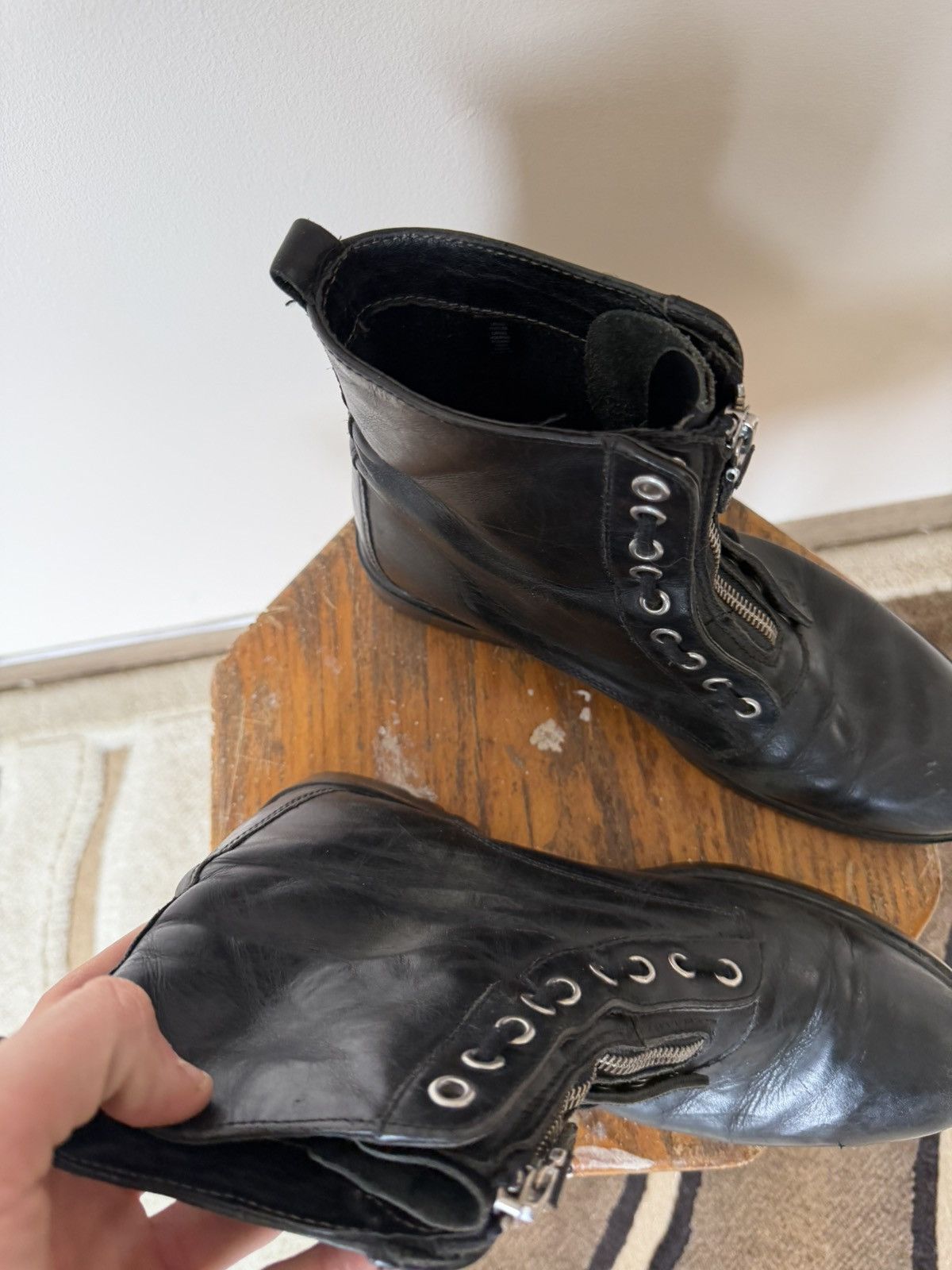 Western Rise Ankle boots guidi style desert western brown vintage style Size US 7 / IT 37 - 7 Thumbnail