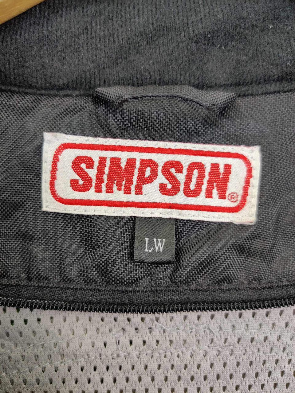 Vintage Vintage Simpson Racing Team Motorcycle Jacket Size US M / EU 48-50 / 2 - 18 Thumbnail