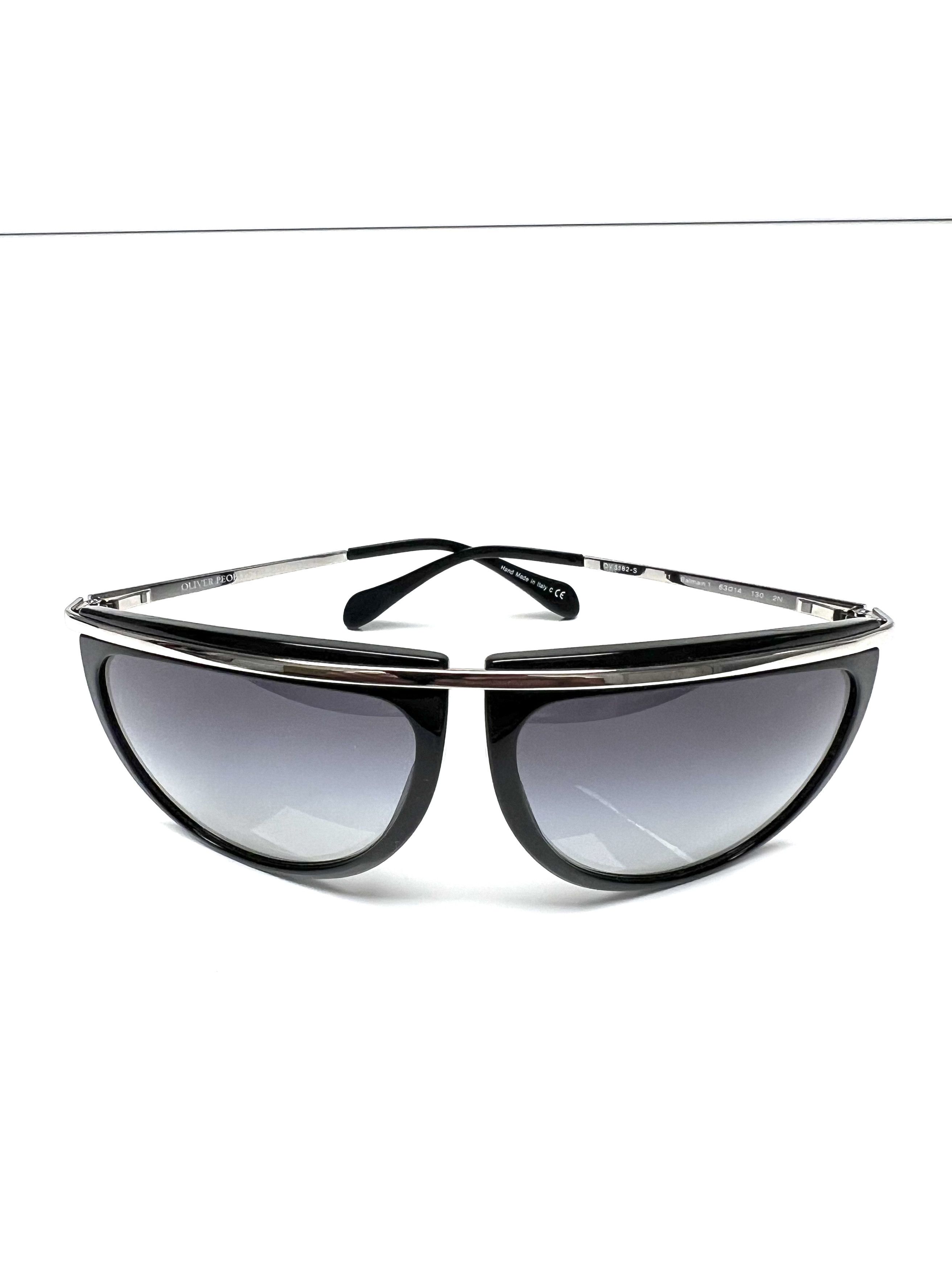 Balmain NEW OLIVER PEOPLES / BALMAIN GREY RADIENT AVIATOR SUNGLASSES Size ONE SIZE - 16 Thumbnail