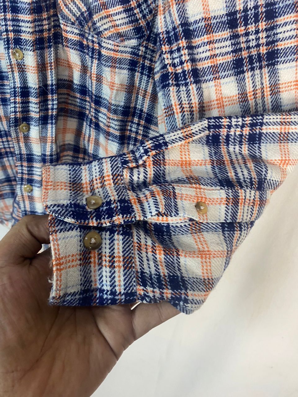 Flannel × Japanese Brand North sea ancestress flannel button up shirt Size US M / EU 48-50 / 2 - 5 Thumbnail