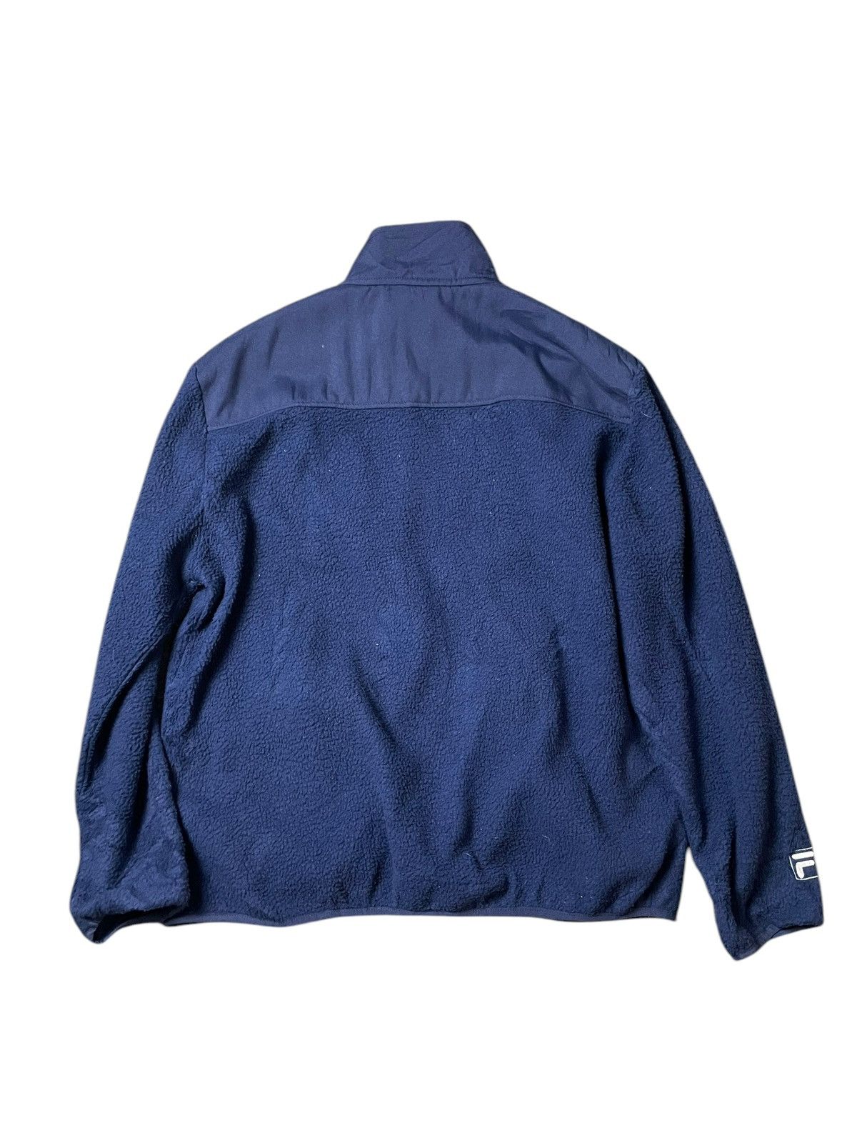 Fila × Japanese Brand × Vintage FILA Men’s Fleece Zipper Jacket (98) Size US M / EU 48-50 / 2 - 6 Thumbnail