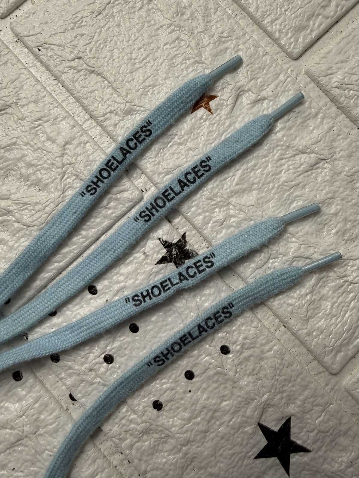 Off-White Off-White Low Vulcanized Canvas White/Blue US7 UK6.5 EUR41 Size US 7 / EU 40 - 14 Thumbnail