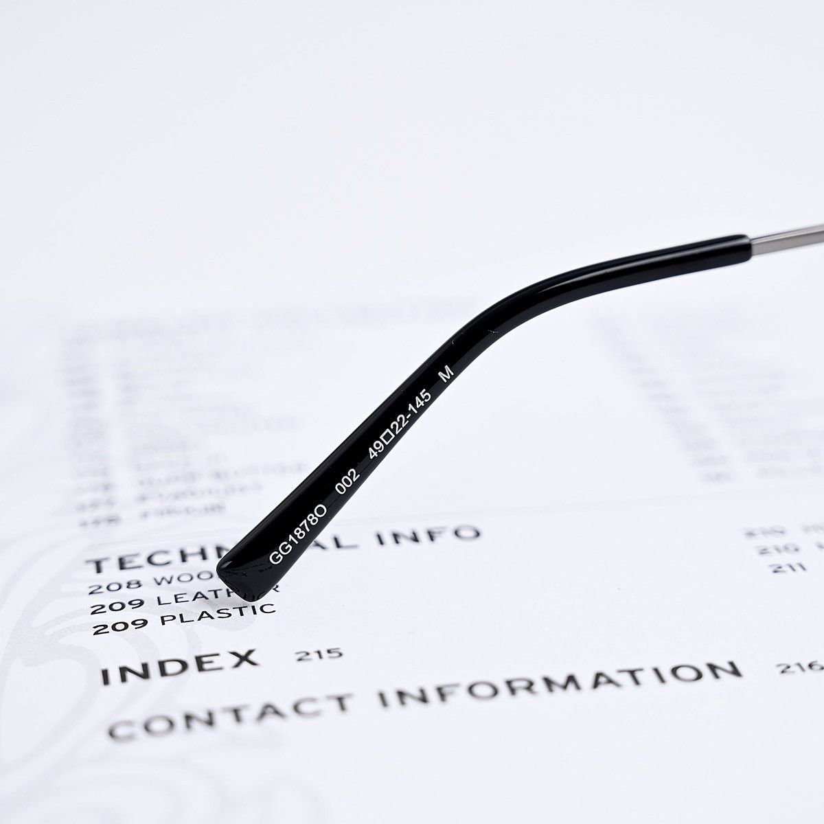 Gucci GUCCI GG1878O GLASSES Size ONE SIZE - 6 Thumbnail