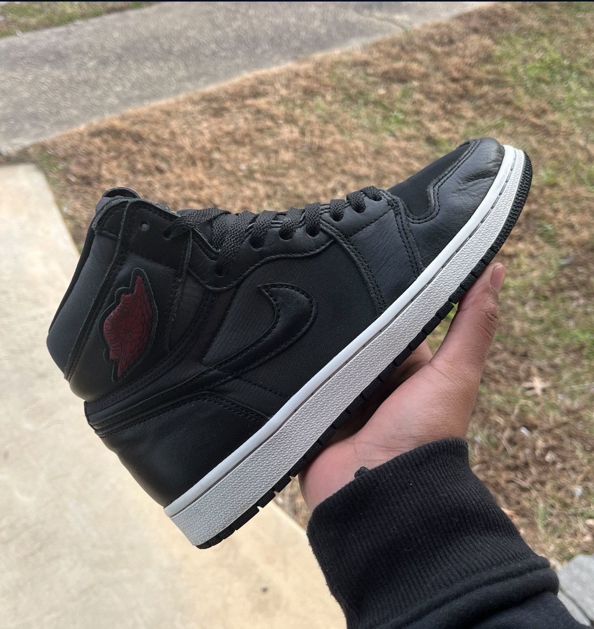 Jordan Brand Jordan 1 High ‘Black Gym Red’ Size US 8.5 / EU 41-42 - 1 Thumbnail