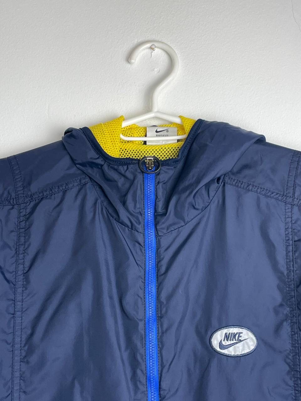 Nike × Vintage Nike Vintage 90’s Neylon Light Jacket Center Swoosh Y2K Size US L / EU 52-54 / 3 - 4 Thumbnail