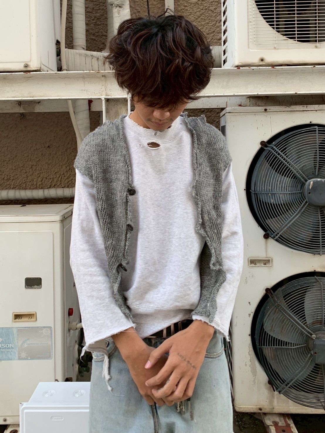 Issey Miyake Plantation by Issey miyake Knit Sleevelees Size US S / EU 44-46 / 1 - 5 Thumbnail