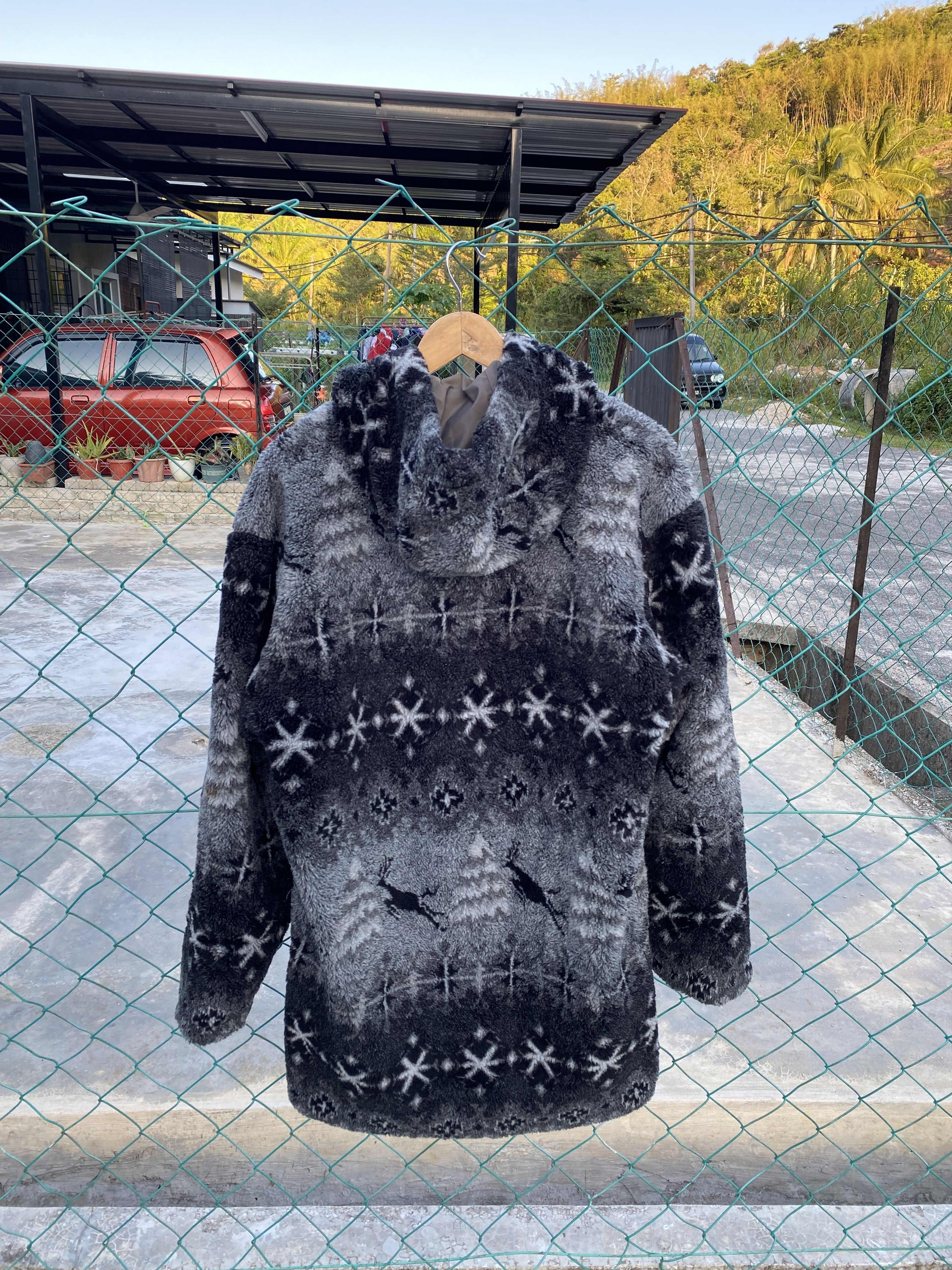 Aztech Mountain Vintage Son Sun deep pile printed fleece Size US L / EU 52-54 / 3 - 2 Thumbnail