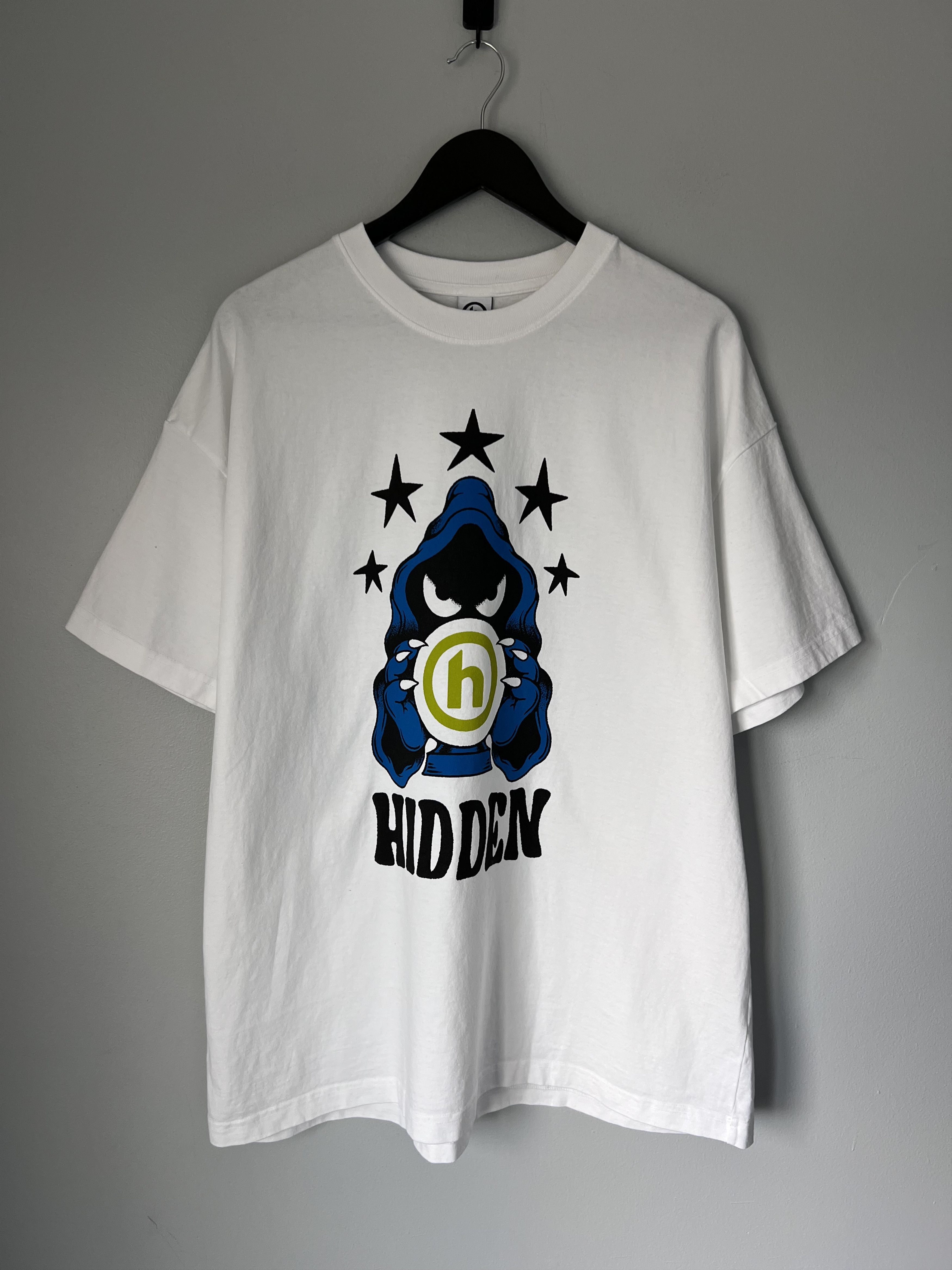 HIDDEN Hidden NY Five Star Wizard Tee in White Size US XL / EU 56 / 4 - 1 Thumbnail