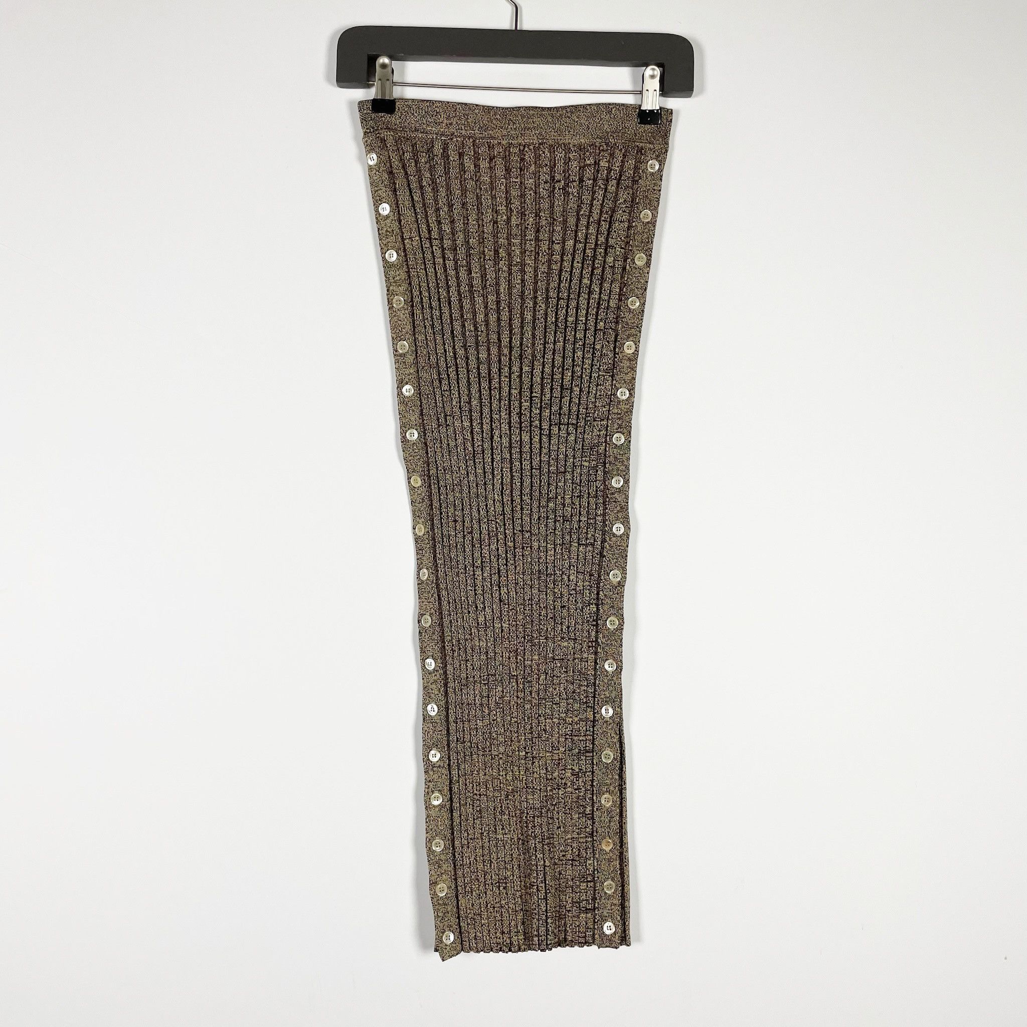 Jonathan Simkhai Jonathan Simkhai Ashton Marled Rib Knit Stretch Size 25" / US 0 / IT 36 - 1 Thumbnail