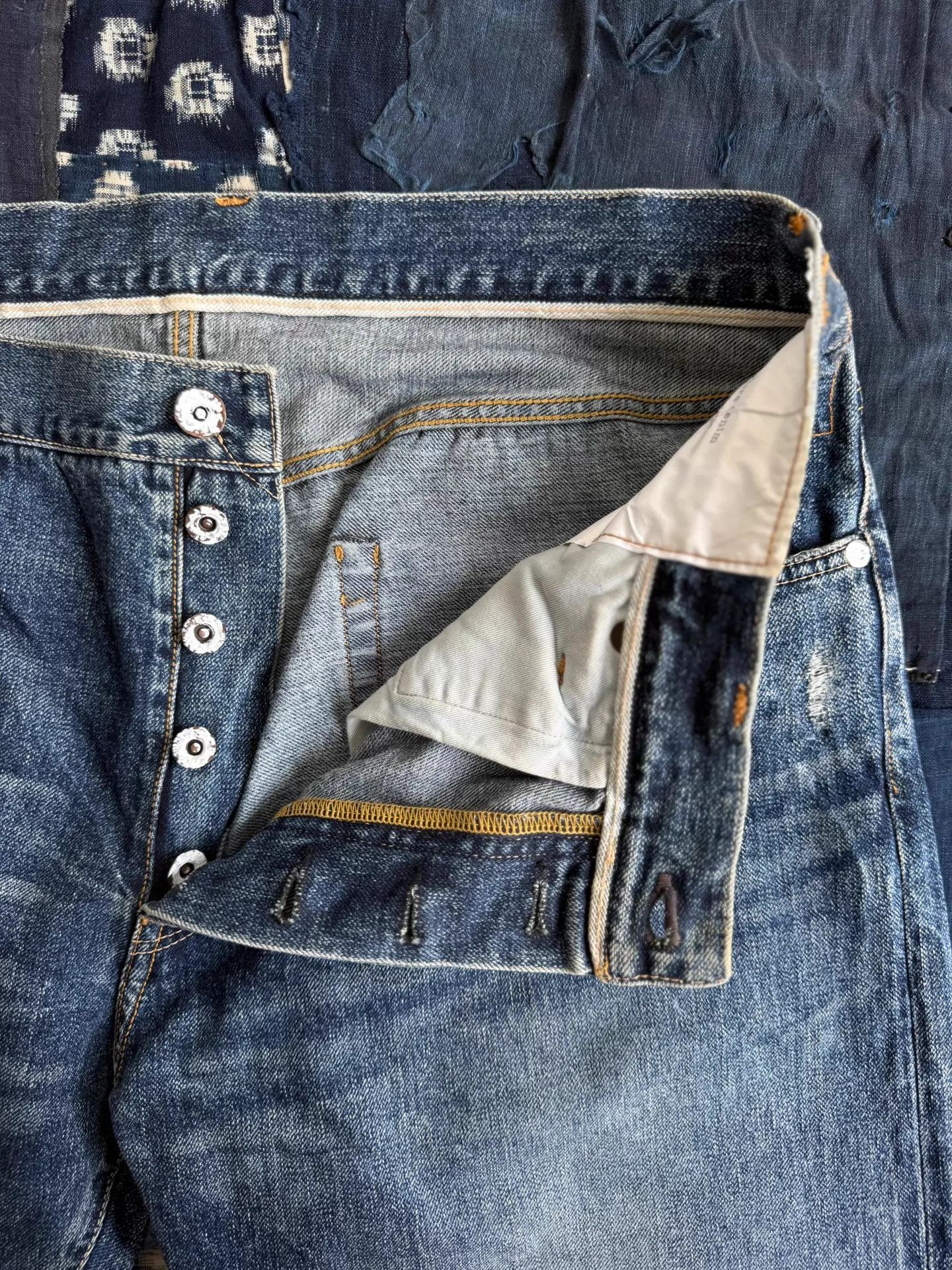 Visvim VISVIM 24SS SOCIAL SCULPTURE 11 DRY 23 Washed Orange Jeans 4 Size US 36 / EU 52 - 7 Thumbnail