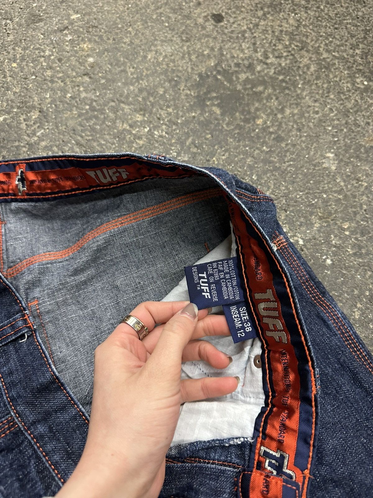 Designer × Vintage Y2K tuff cargo baggy jorts Size US 34 / EU 50 - 5 Thumbnail