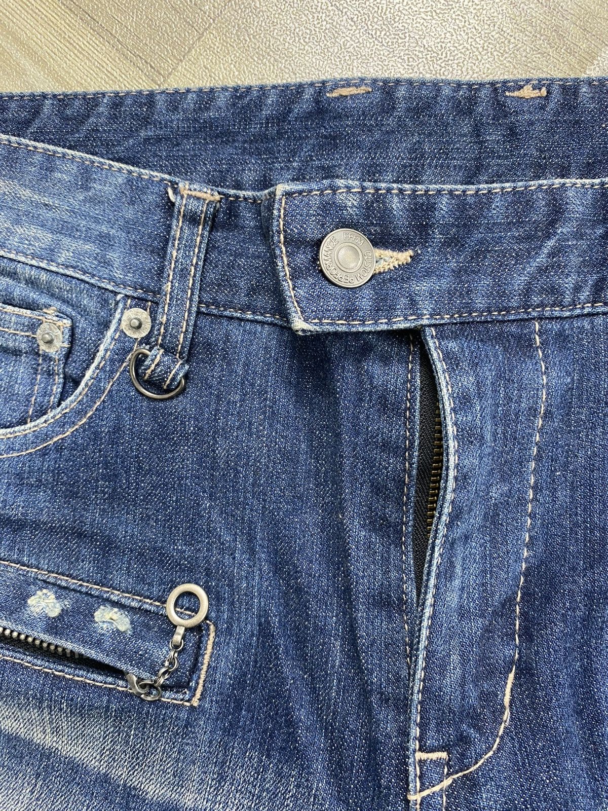 PPFM Vintage PPFM Distressed Ifsixwasnine LGB Style Bikers Jeans Size US 32 / EU 48 - 10 Thumbnail