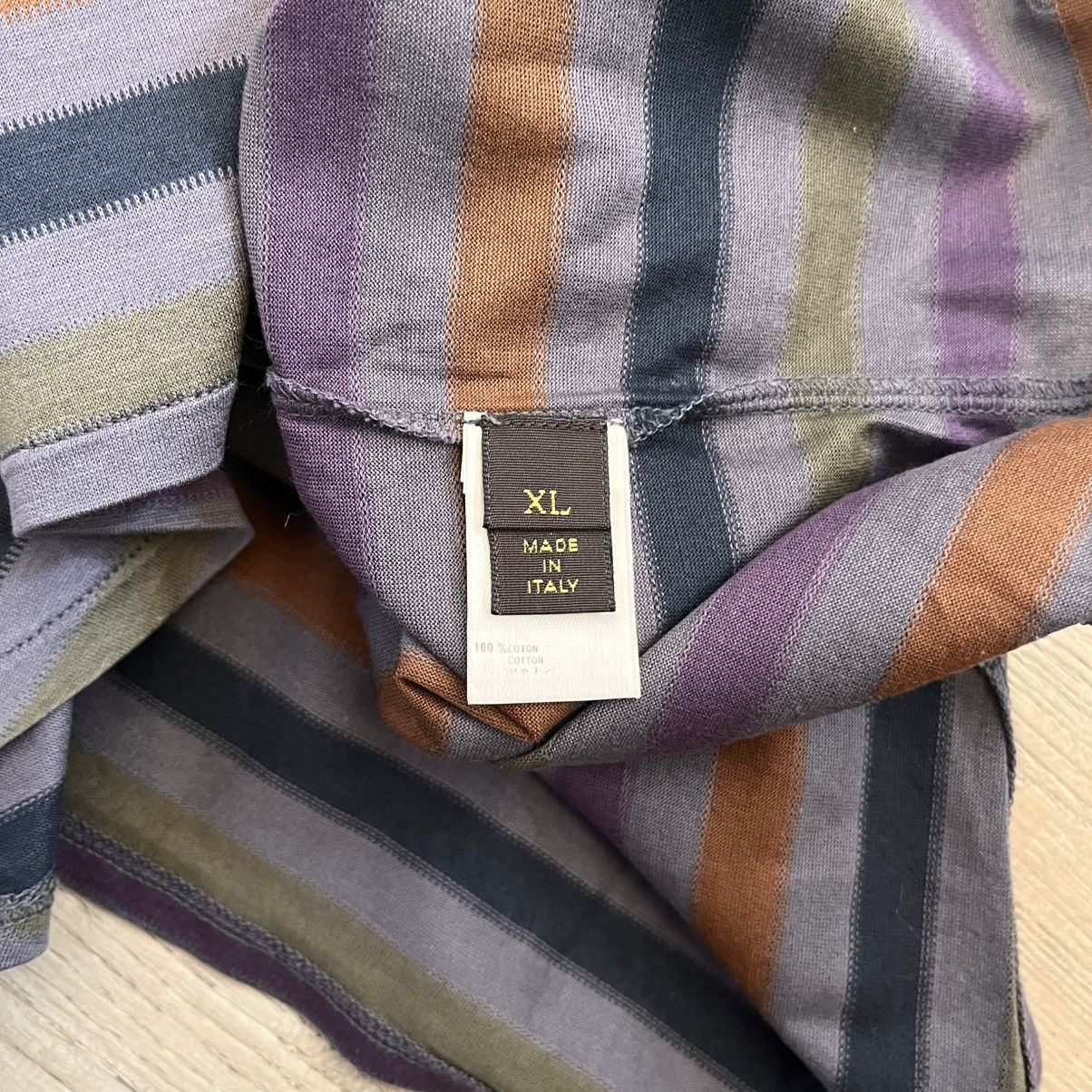 Louis Vuitton Louis Vuitton FW07 Runway Mens Marc Jacobs Era Rainbow Shirt Size US XL / EU 56 / 4 - 7 Thumbnail
