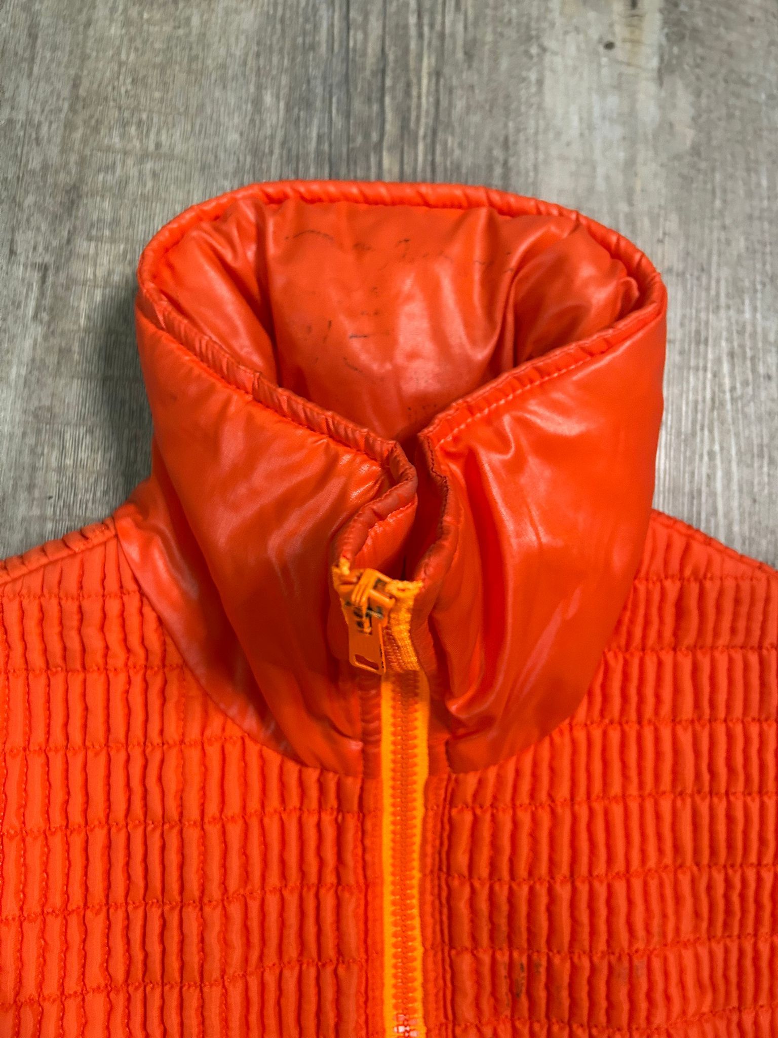 Walter Van Beirendonck Walter Van Beirendonck W&LT Quilted Vest Neon Orange Archive Size US M / EU 48-50 / 2 - 3 Thumbnail