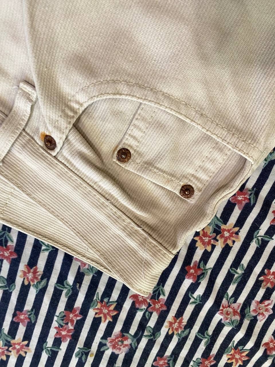 Levi's white vintage Levi's 501 jeans streetwear Y2K Size US 32 / EU 48 - 7 Thumbnail