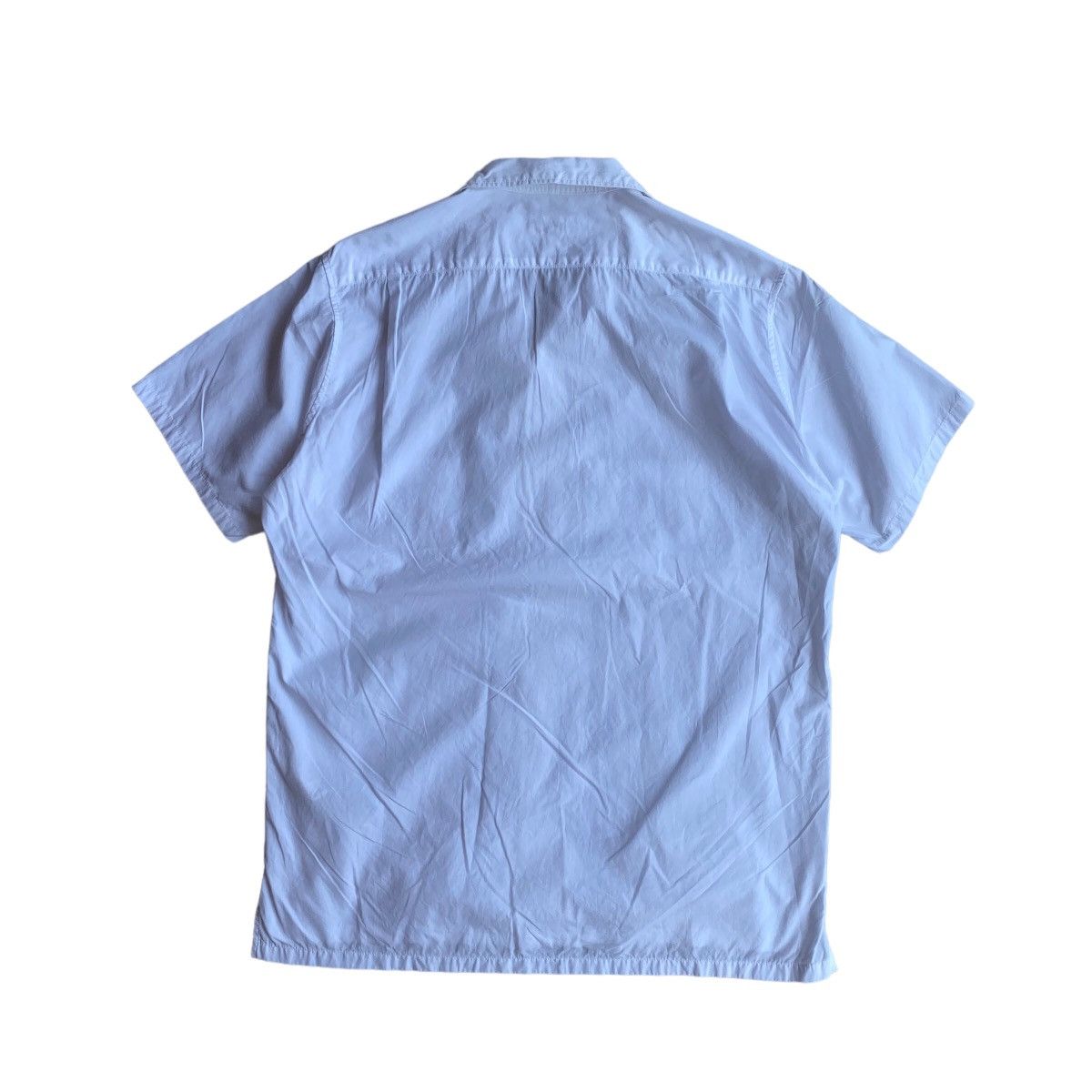 Yohji Yamamoto Yohji Yamamoto Pour Homme Line Open Collar Shirts Size US L / EU 52-54 / 3 - 2 Thumbnail