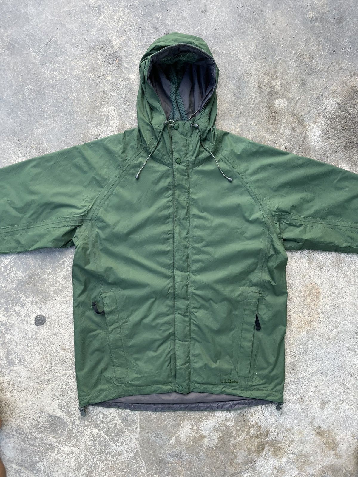 Goretex × L.L. Bean Vtg L.L.Bean x Gore-Tex Waterproof Windbreaker Hoodie Jacket Size US S / EU 44-46 / 1 - 4 Thumbnail