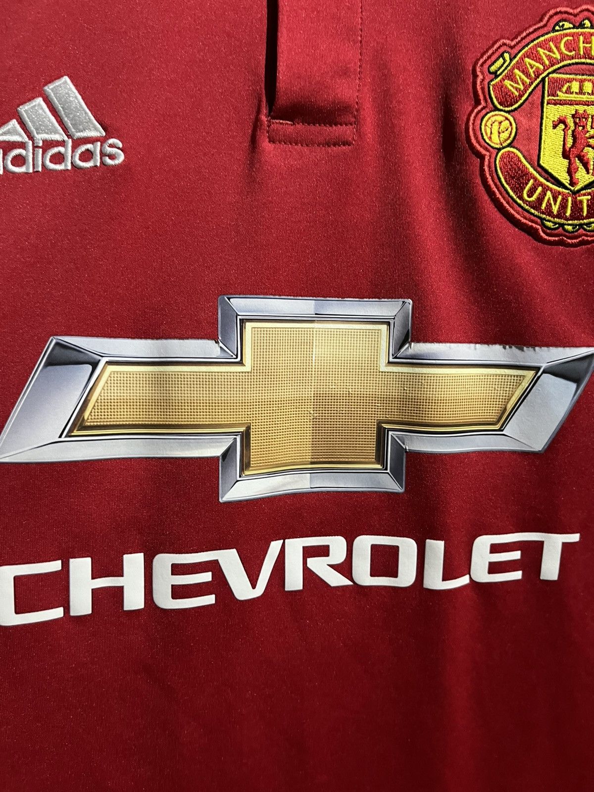 Adidas Adidas Manchester United 2017/18 Home Soccer Jersey Size US S / EU 44-46 / 1 - 4 Thumbnail