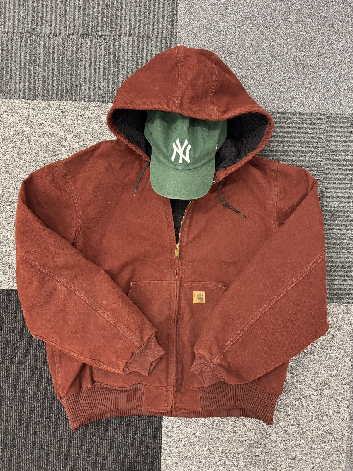 Carhartt Carhartt J140 Firm Duck Active Jacket Blaze Orange BLZ