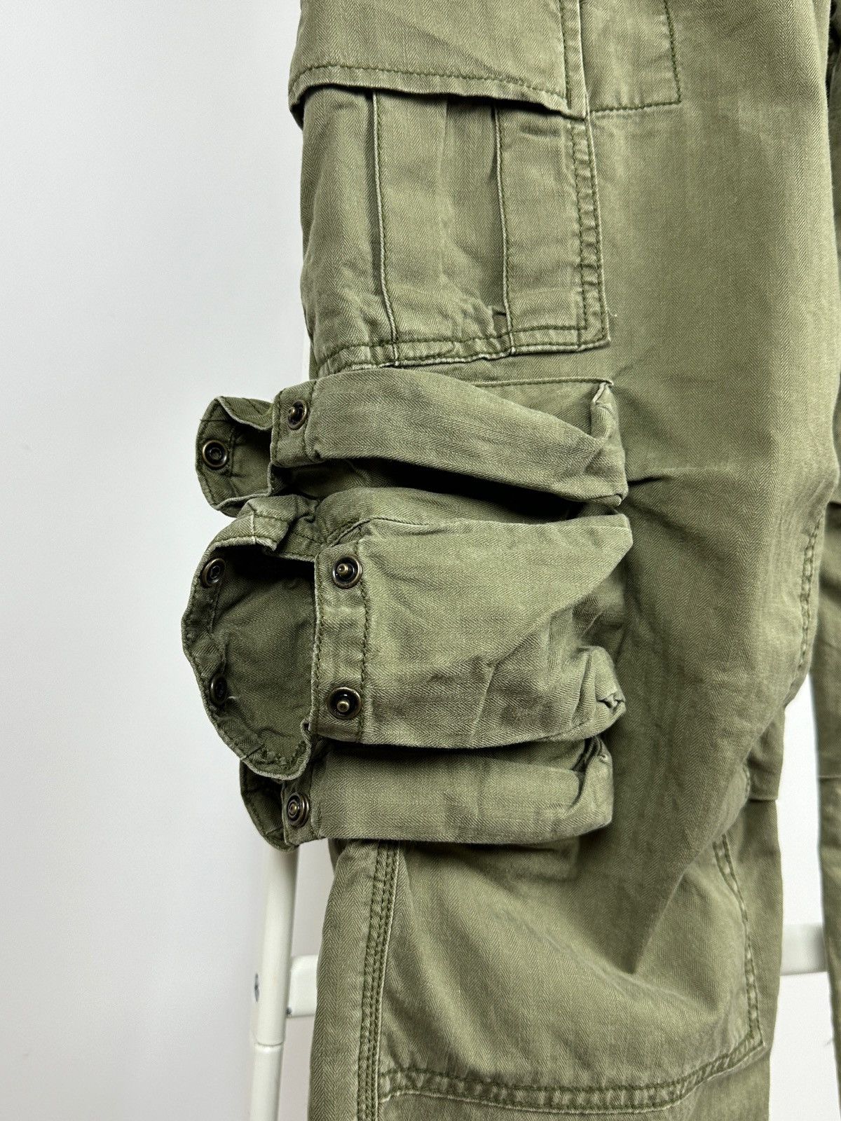 Japanese Brand Vintage Polo Ralph Lauren Cargo Tactical Multi Pockets Pants Size US 36 / EU 52 - 14 Thumbnail