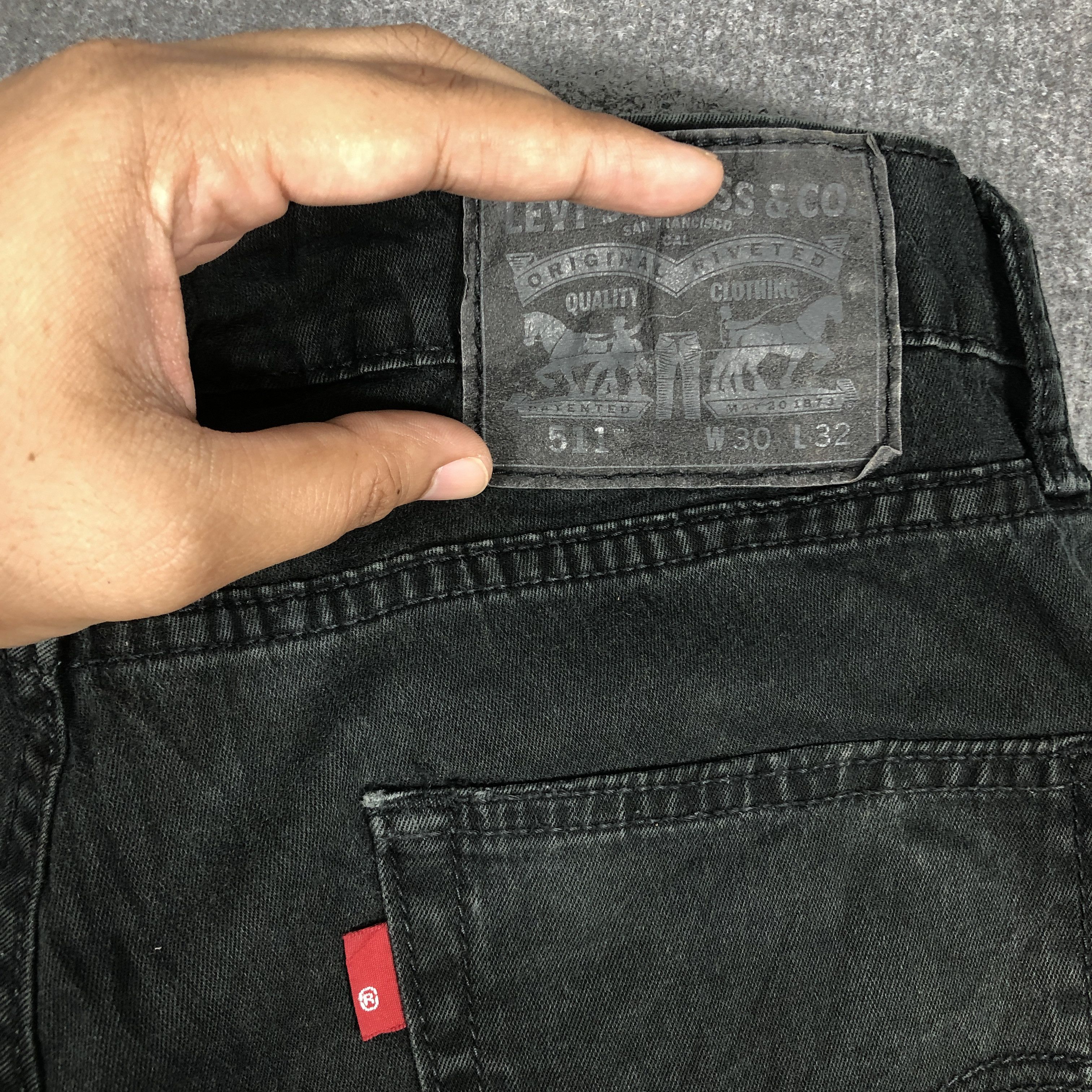 Levi's × Vintage Womens Vintage Levis 511 Jeans Black L1117W Size 30" / US 8 / IT 44 - 8 Thumbnail