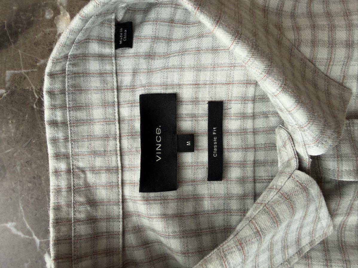 Vince Vince Classic Fit Button-Down Shirt — Size Medium | Neutral Size US M / EU 48-50 / 2 - 4 Thumbnail