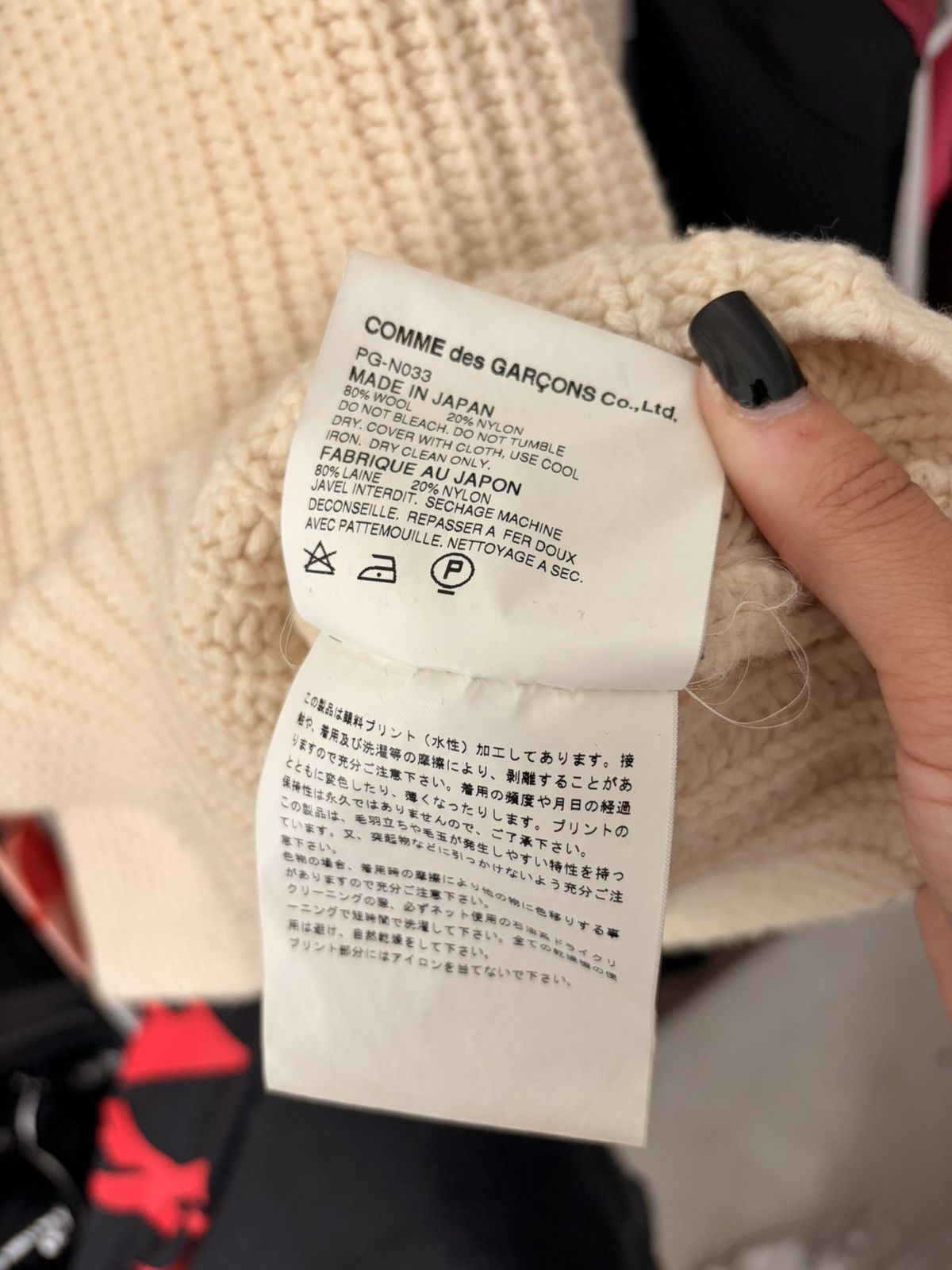Comme des Garcons Homme Plus Comme Des Garcons Homme Plus FW02 Wool Sweater Size M / US 6-8 / IT 42-44 - 4 Thumbnail