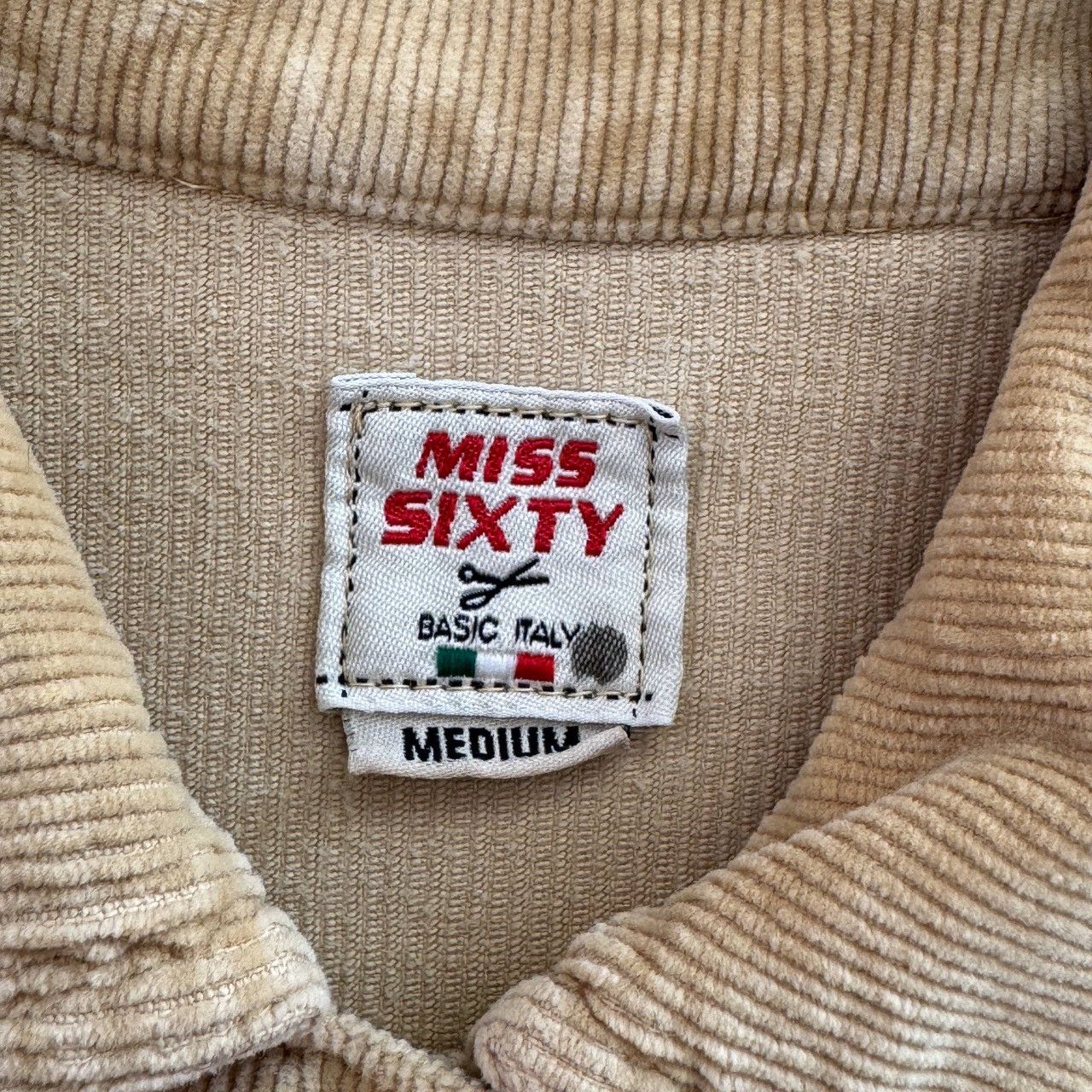 Miss Sixty Miss Sixty Vintage Y2K Corduroy Jacket Size M / US 6-8 / IT 42-44 - 8 Thumbnail