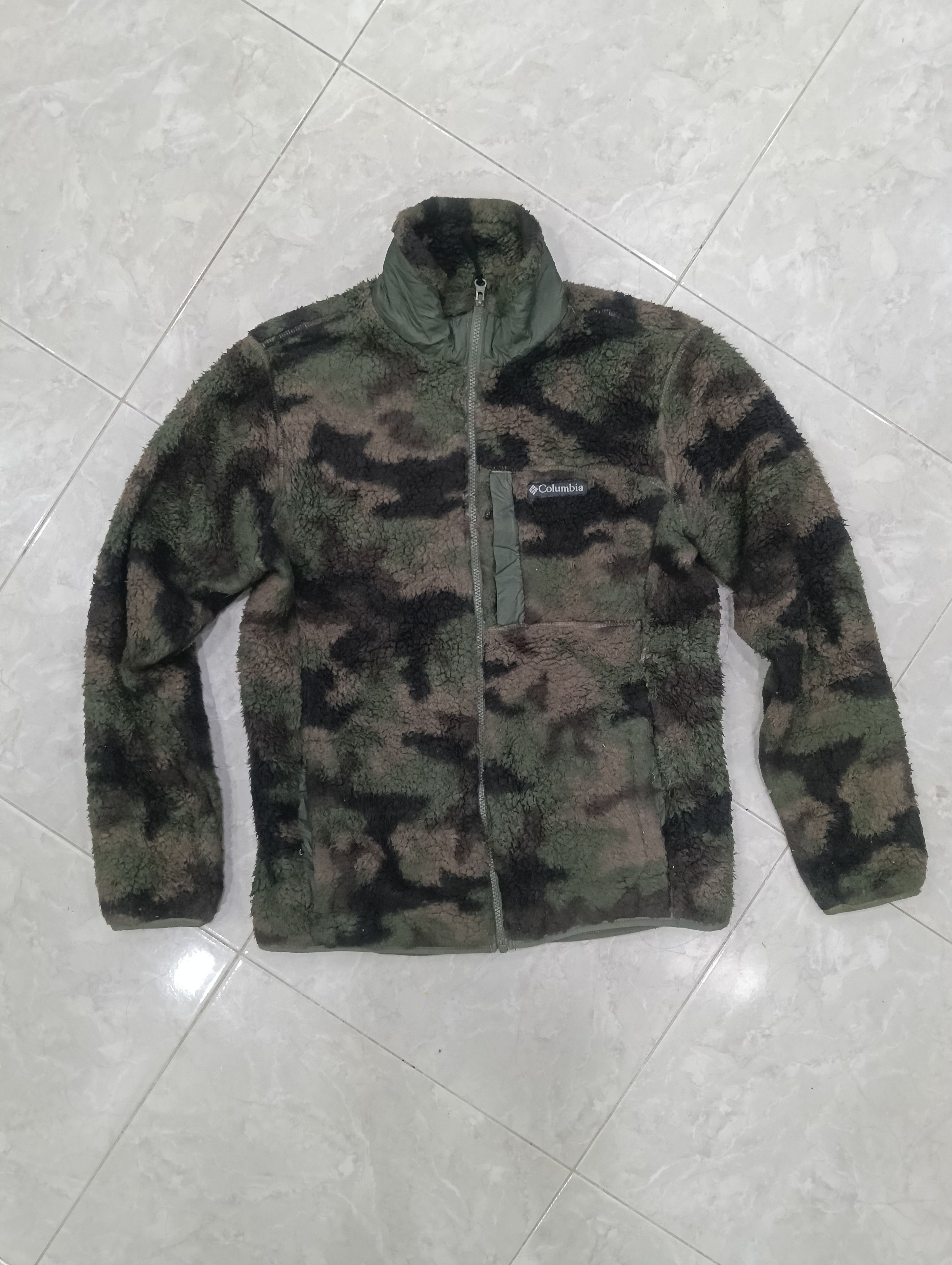 Columbia Columbia Camo Fleece Size US L / EU 52-54 / 3 - 1 Thumbnail