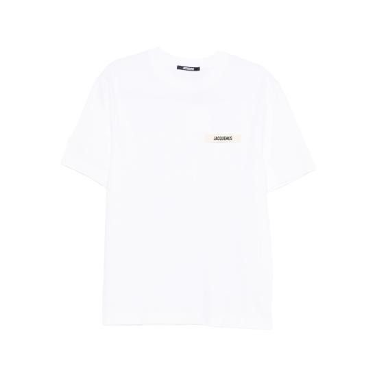 JACQUEMUS Men T-Shirts TSM00133 AJ00226 100 WHITE