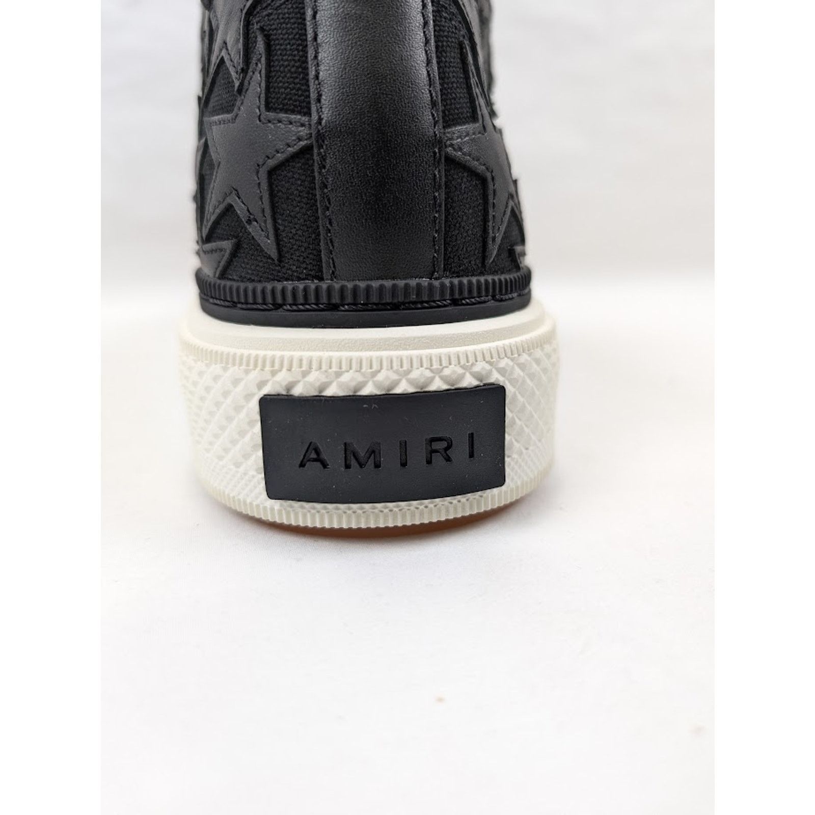 Amiri o1rshd1 Q:6 / Stars Court Hi-Top Sneakers in Black/White Size US 11 / EU 44 - 11 Thumbnail
