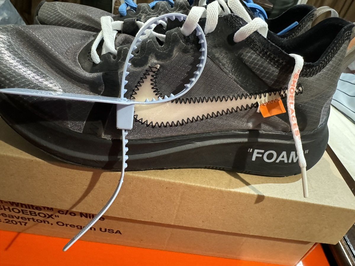 Off-White Nike Zoom Fly Size US 6 / EU 39 - 2 Thumbnail