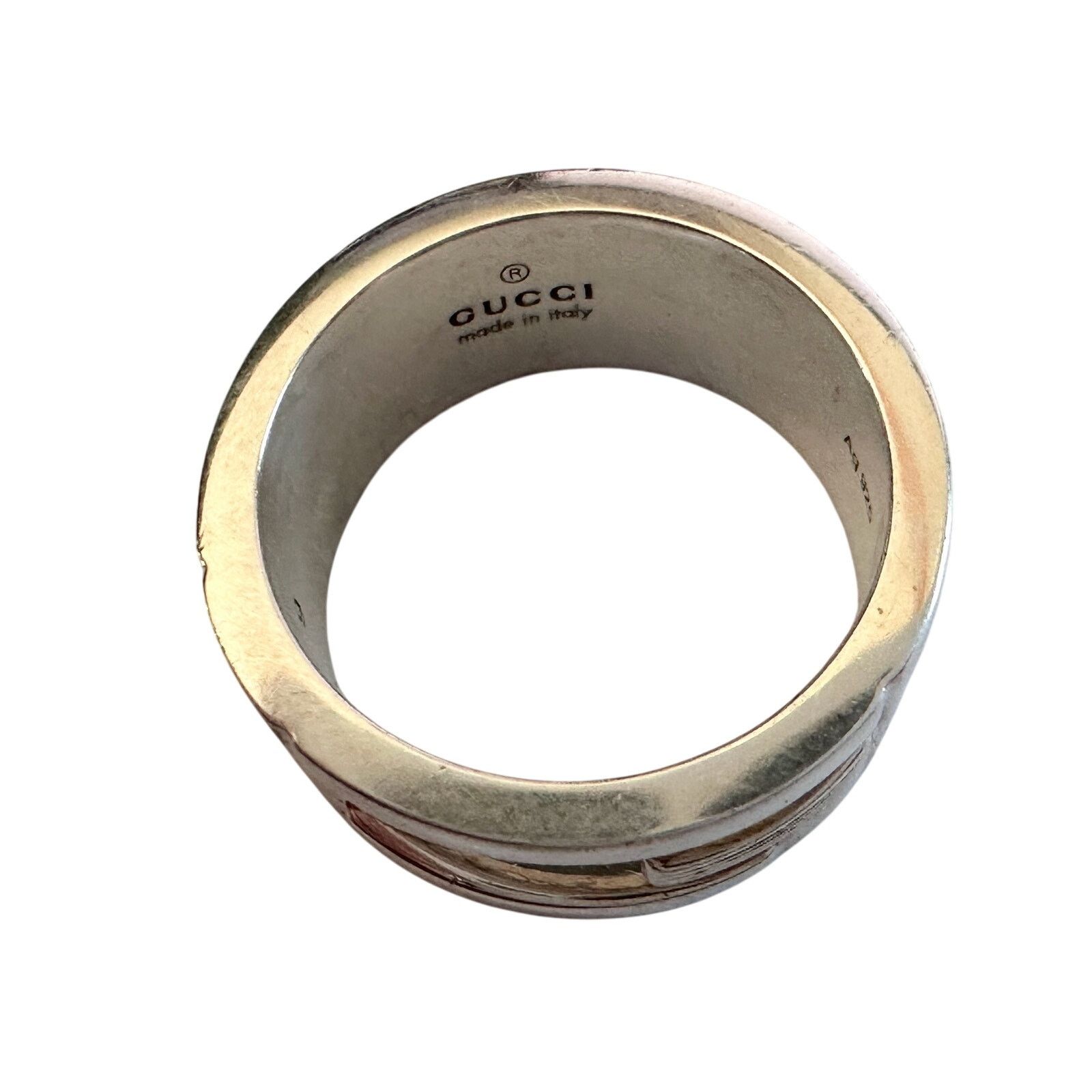 Gucci Gucci Abstract G Ring Sterling Silver - Size 4.75 Size ONE SIZE - 8 Thumbnail